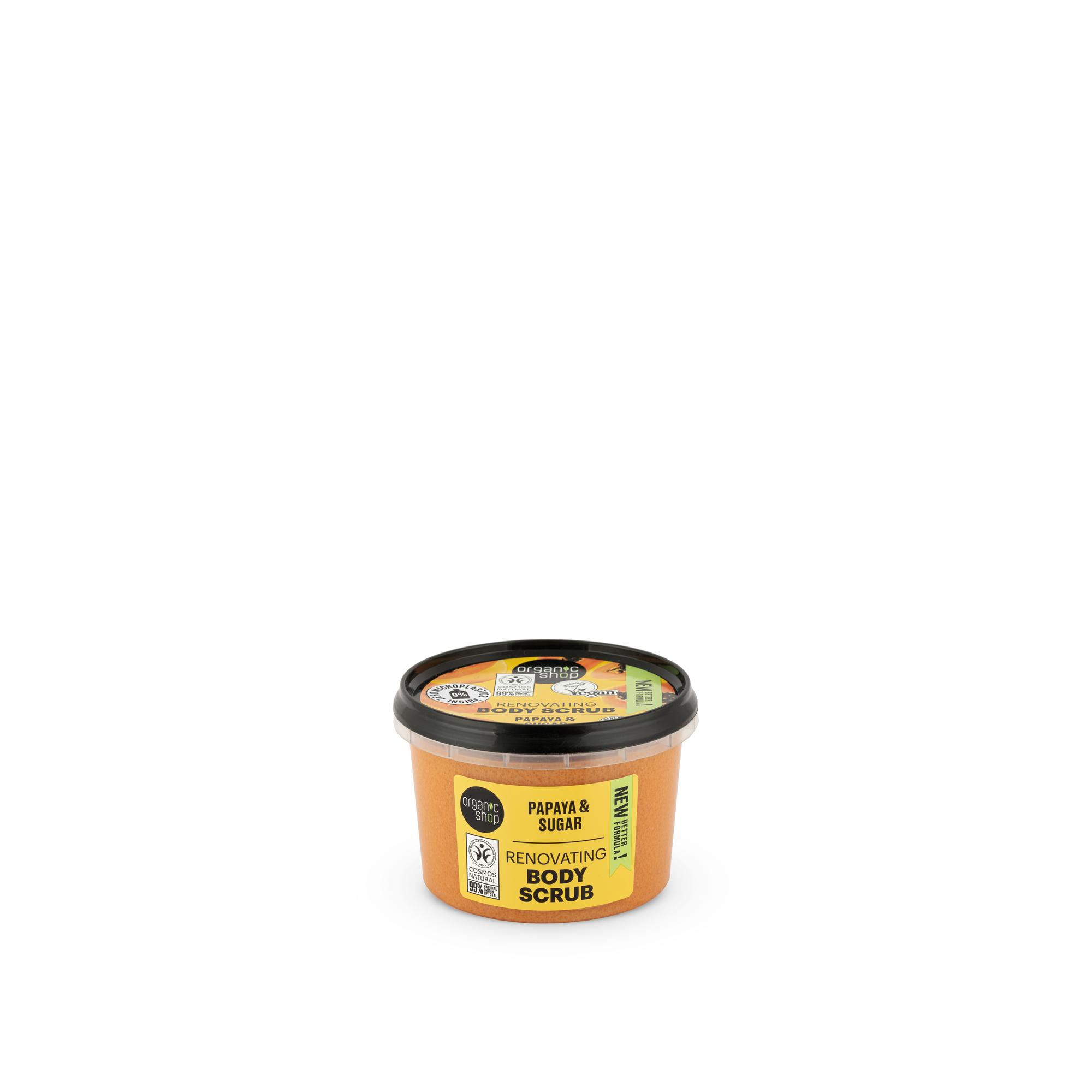 Papaye Bio & Sucre Gommage pour le corps