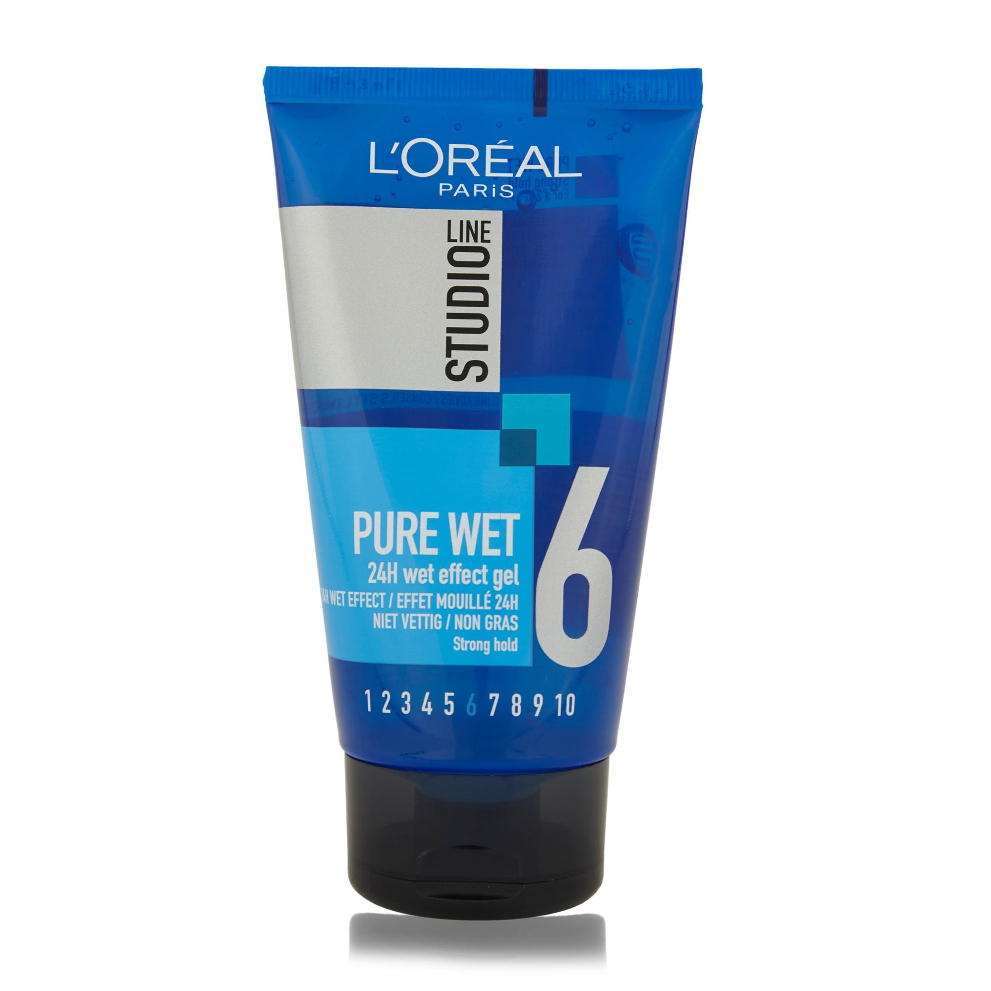 Studio Line Pure Wet Gel Effet Mouillé Fixation forte
