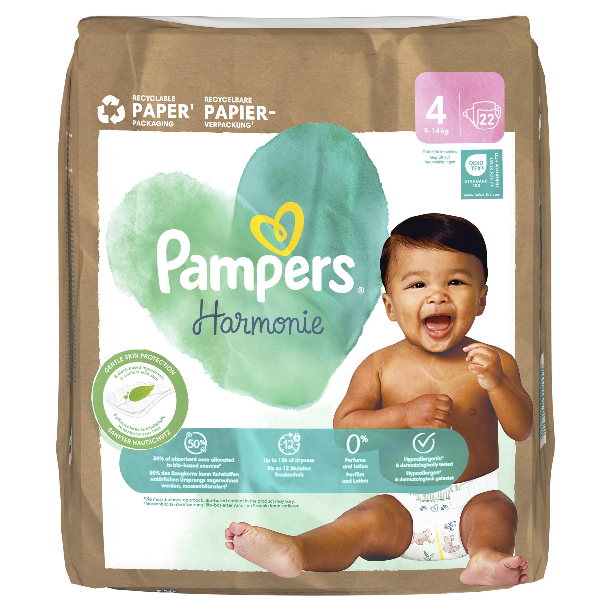 Harmonie Langes Taille 4, 22 Langes, 9kg-14kg