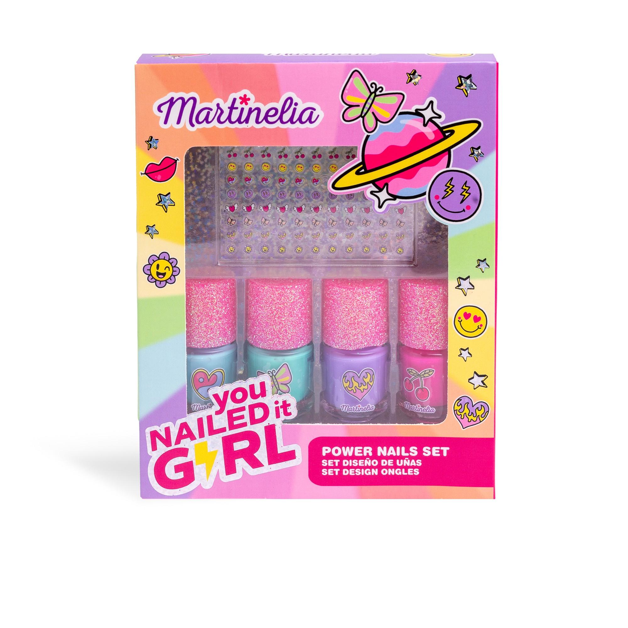 Coffret Ongles Super Girl Power Martineli