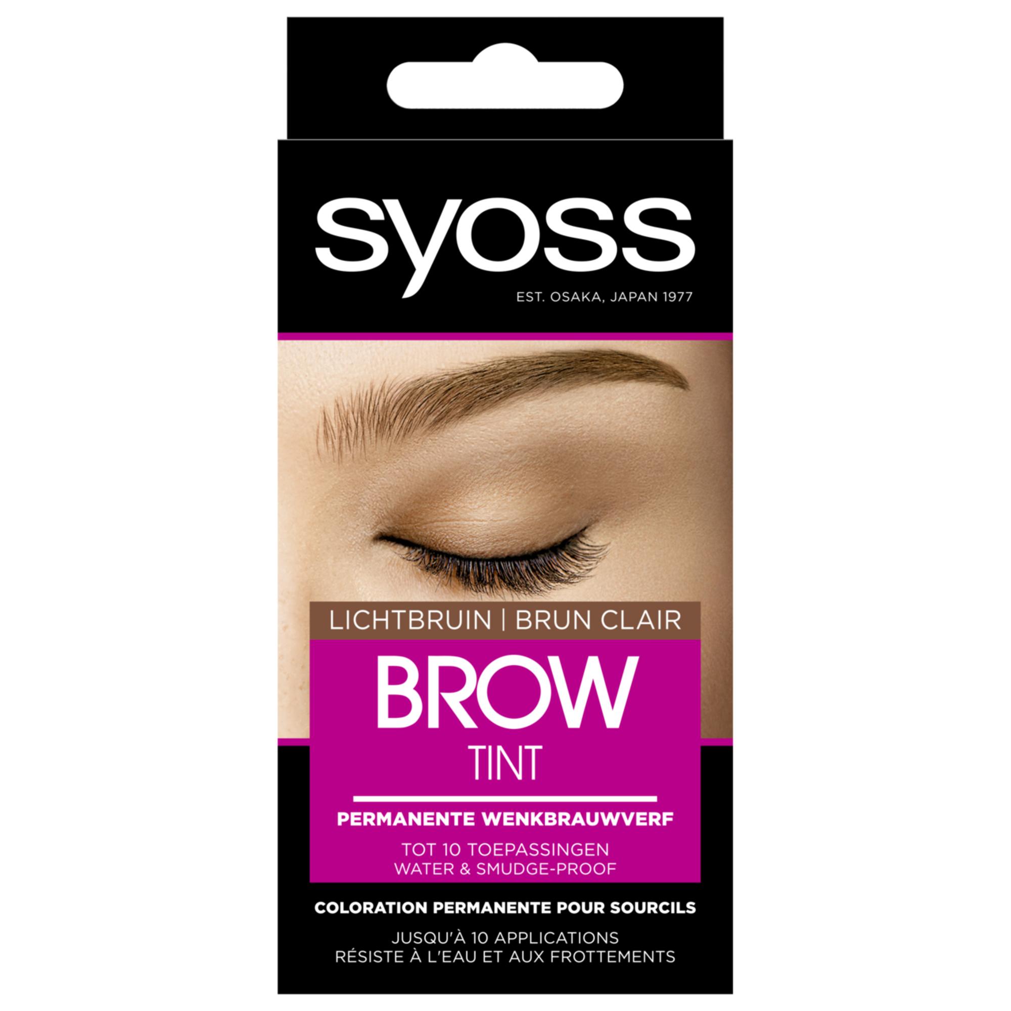 Syoss browtint brun clair