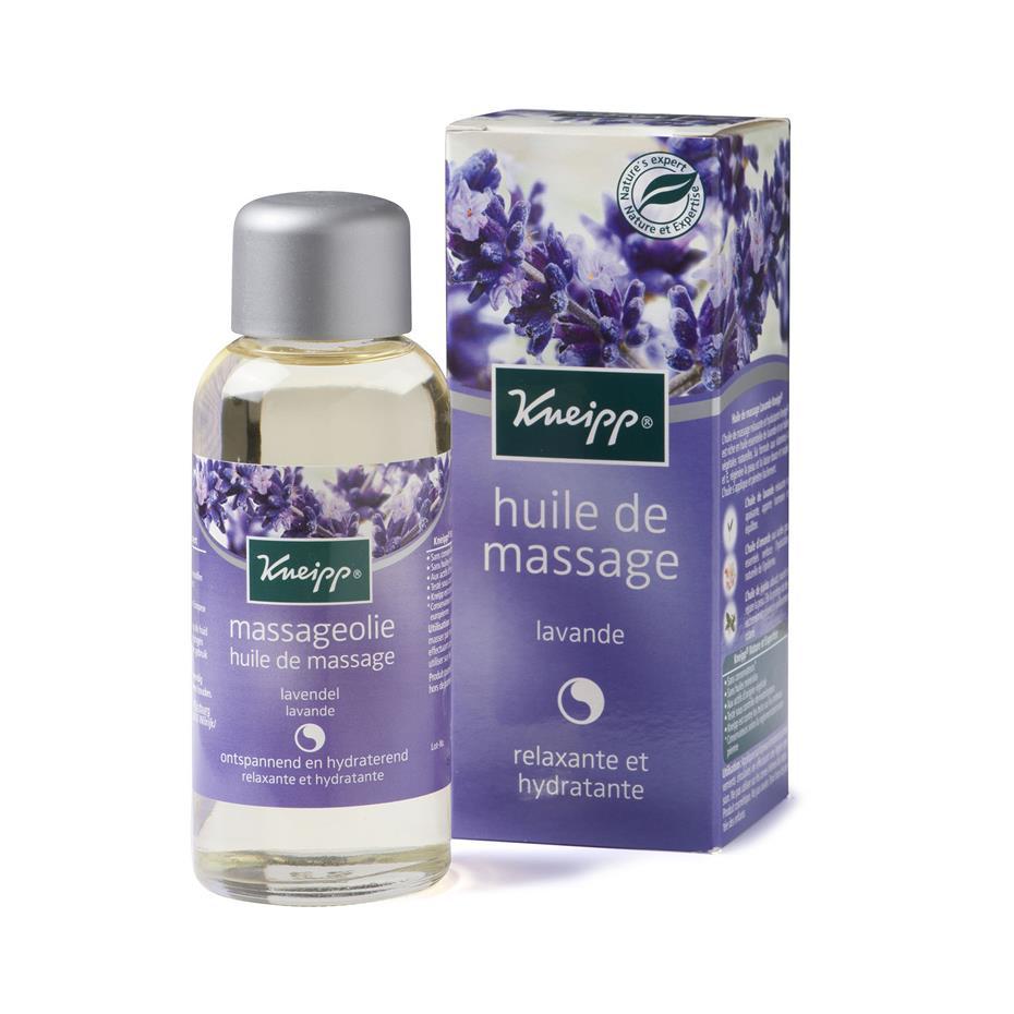 Huile de massage lavande