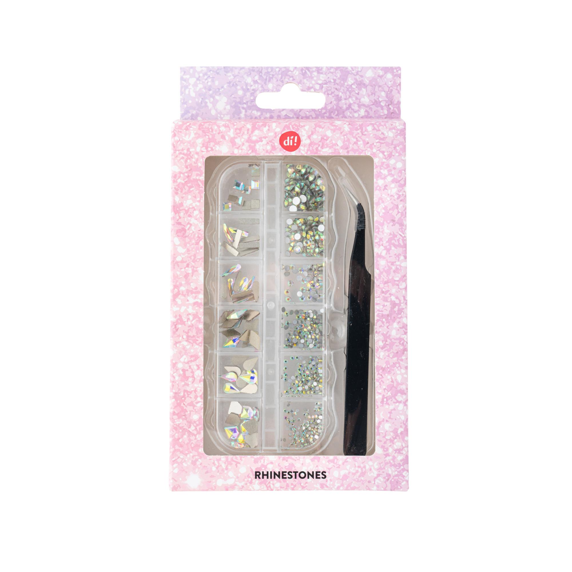 Strass Holographiques + pince à épiler