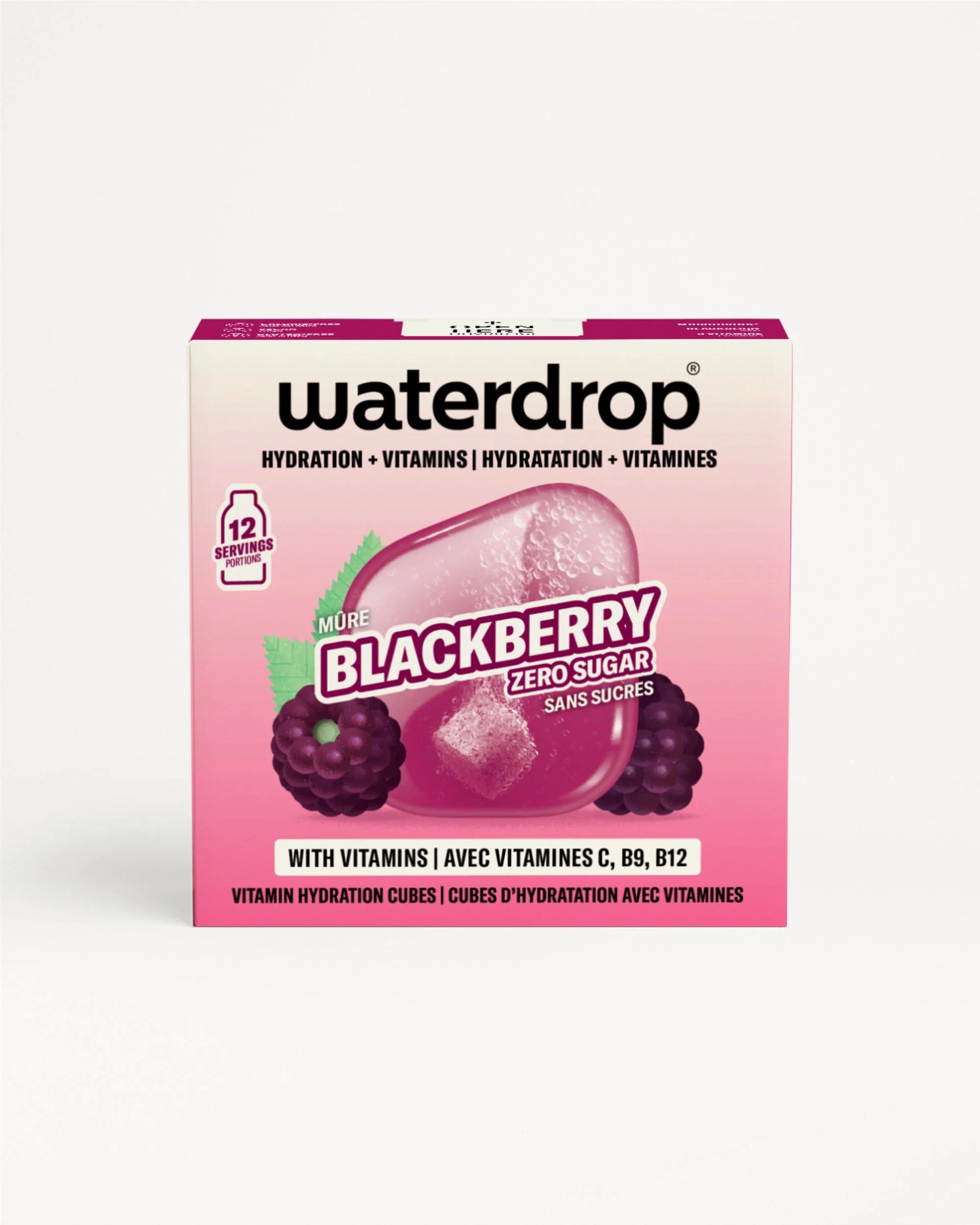 Waterdrop Microdrink Blackberry "Snow" 12 drops