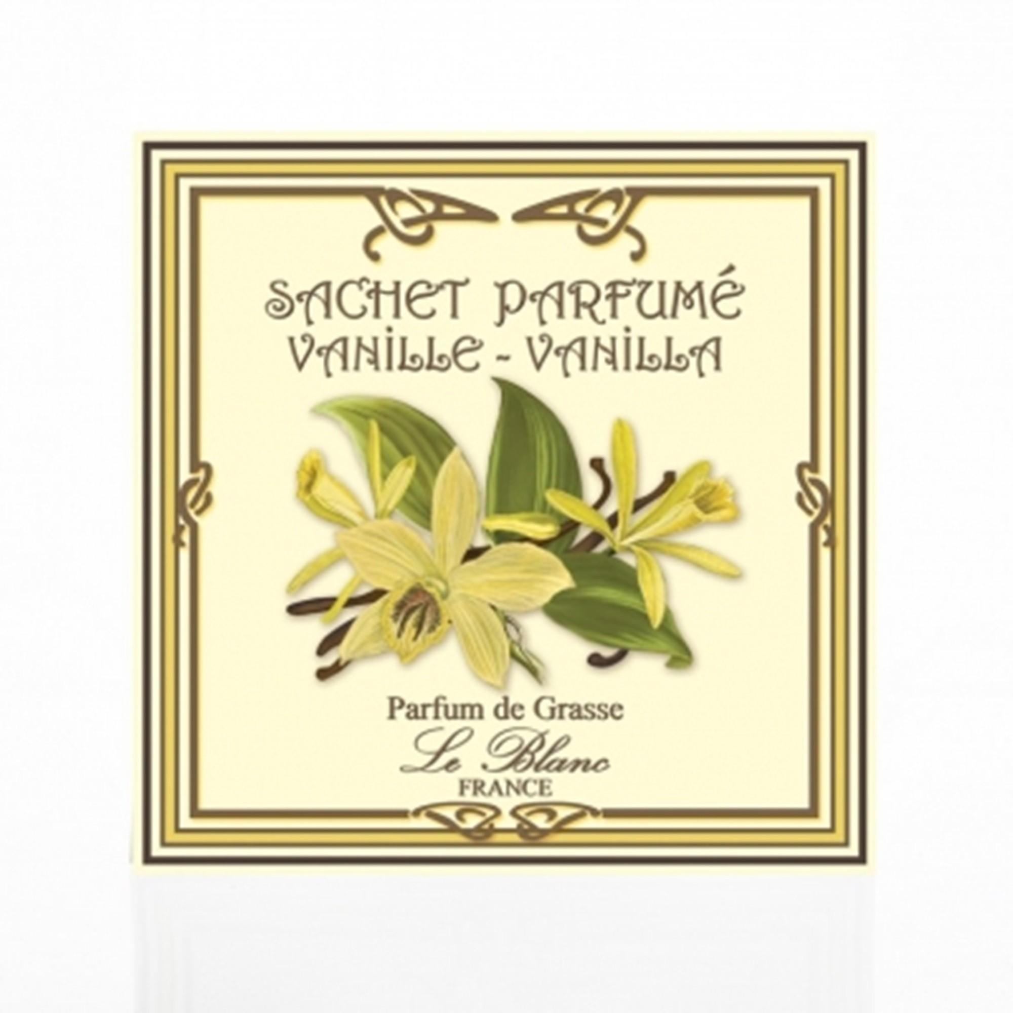 Le blanc sachet parfumé vanille