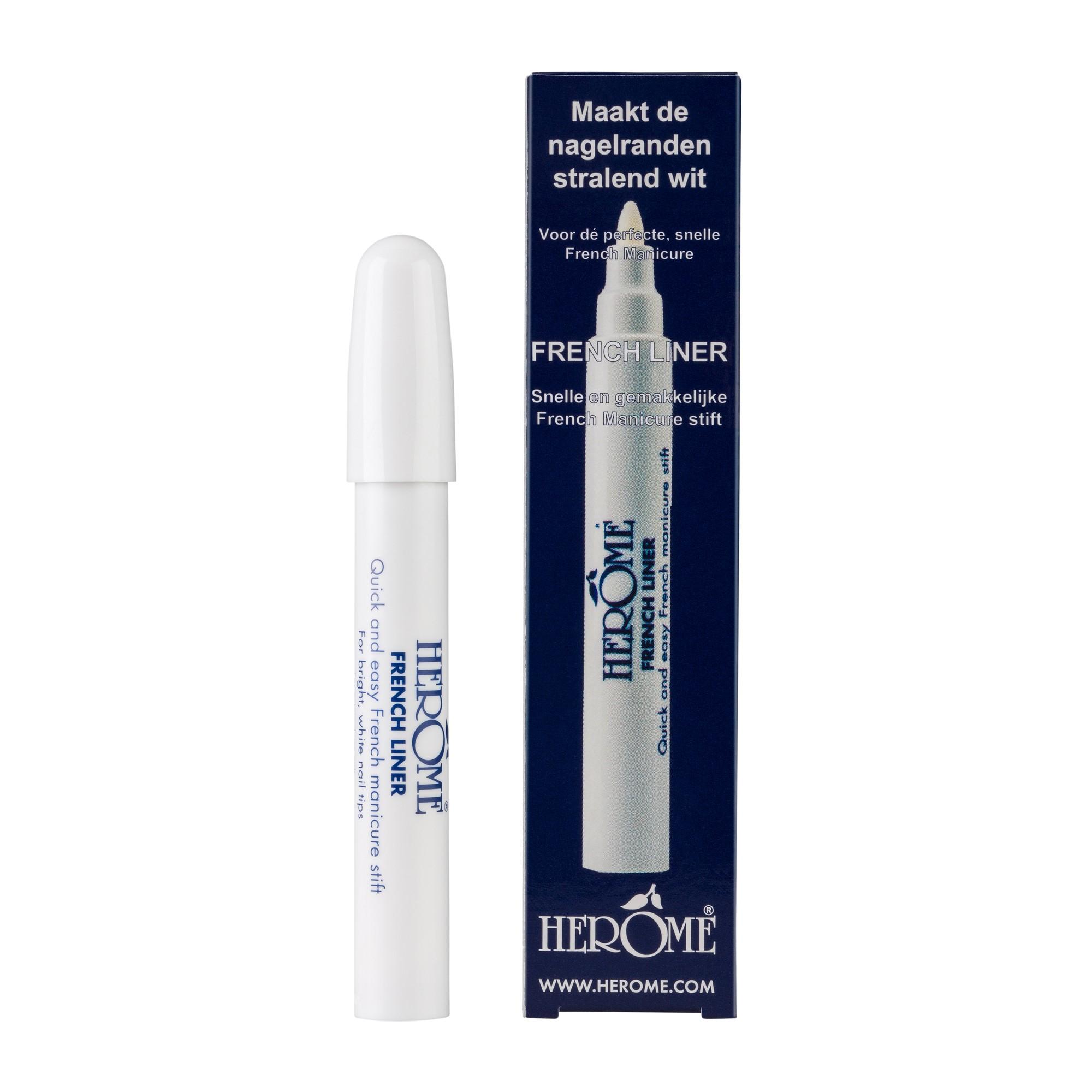 French Manicure-stift + Top Coat