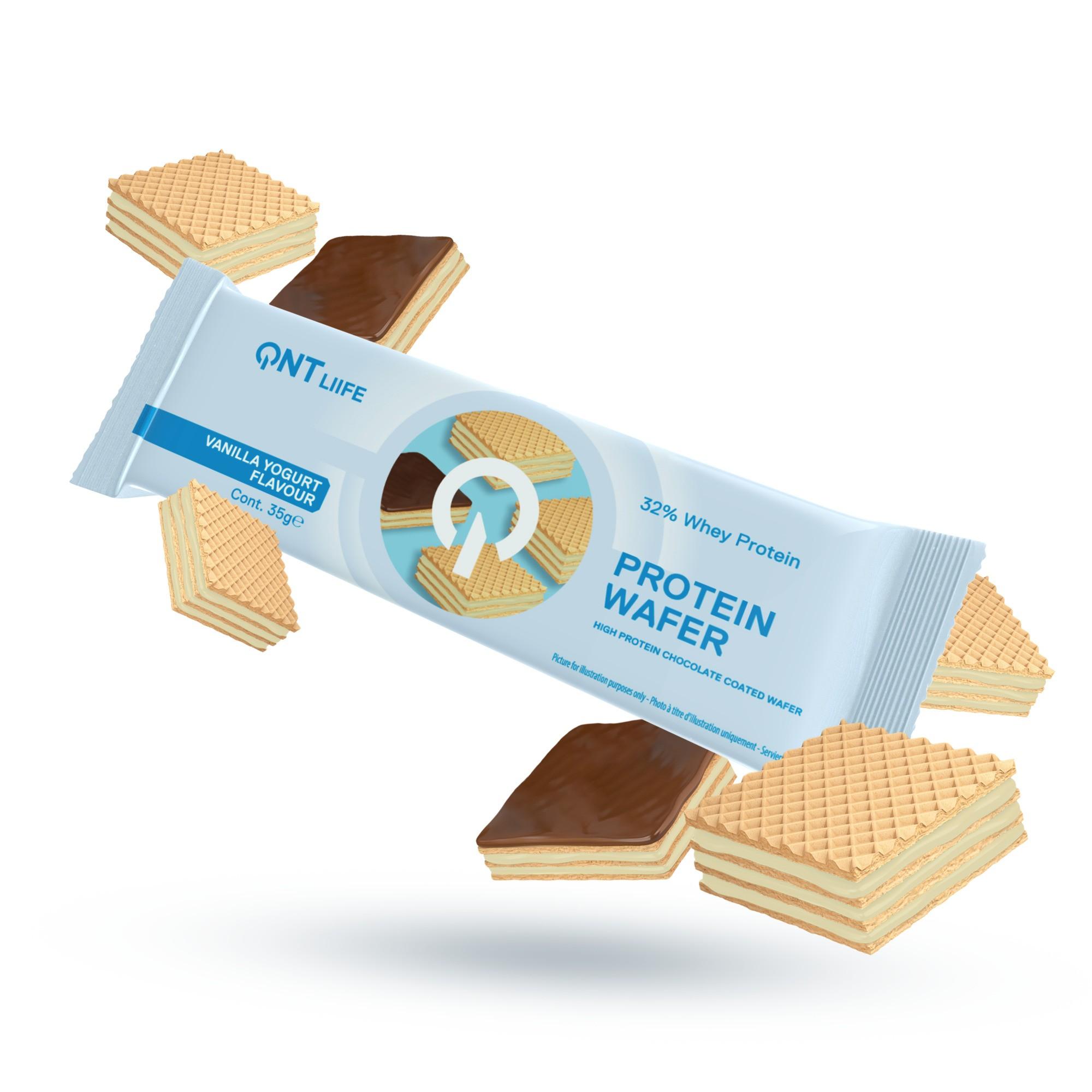 Protein Wafer Vanille- en Yoghurtsmaak