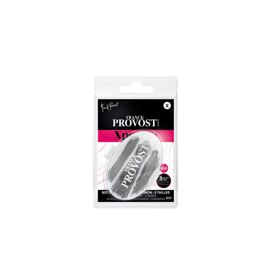 Xpert Pro Épingles chignons noirs - 60 pièces
