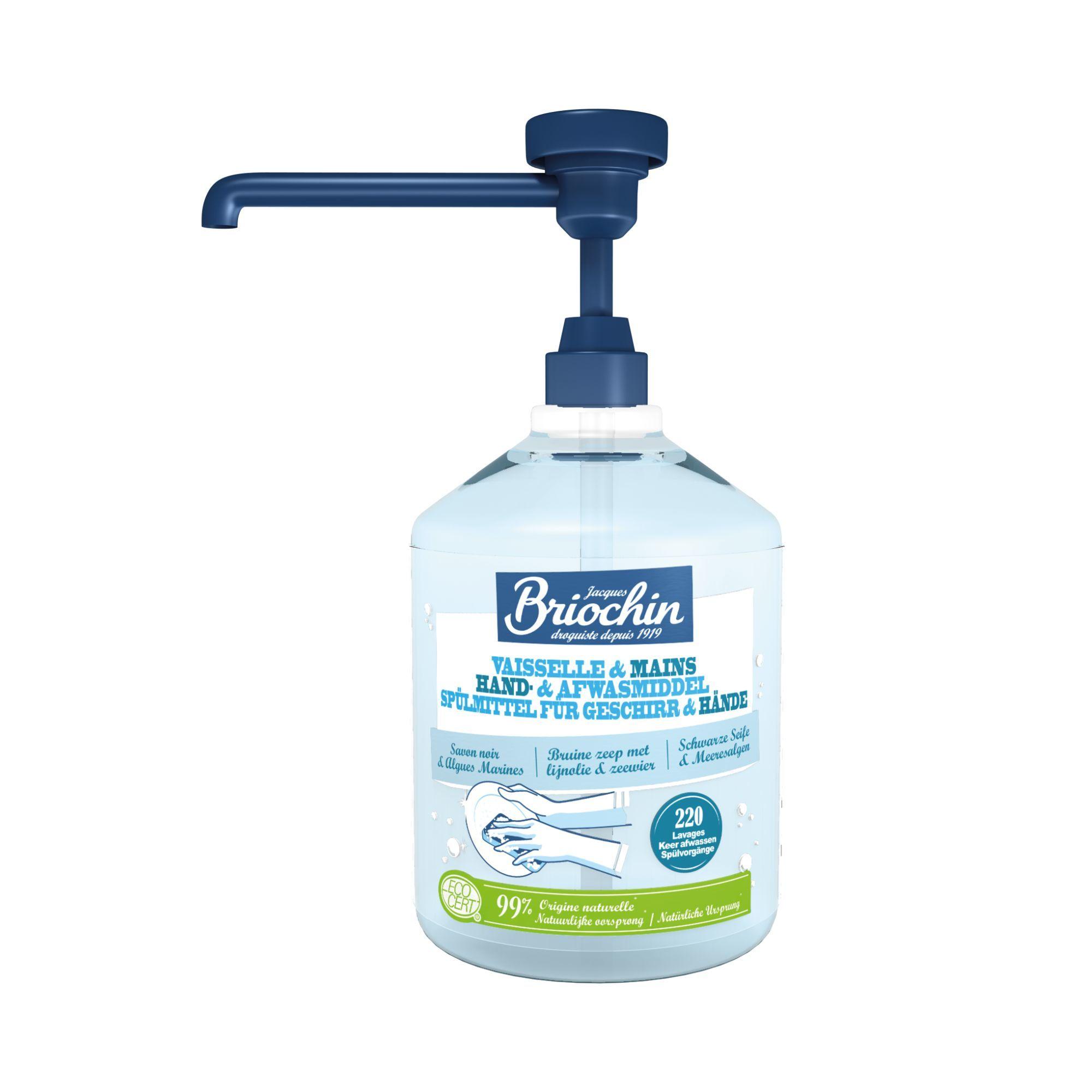 LIQUIDE VAISSELLE & MAINS SAVON NOIR