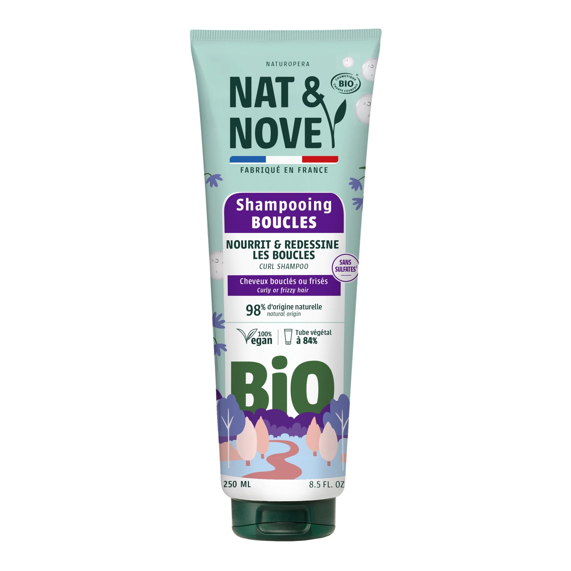 Nat&Nove SH. Boucles Certifie bio 250ml