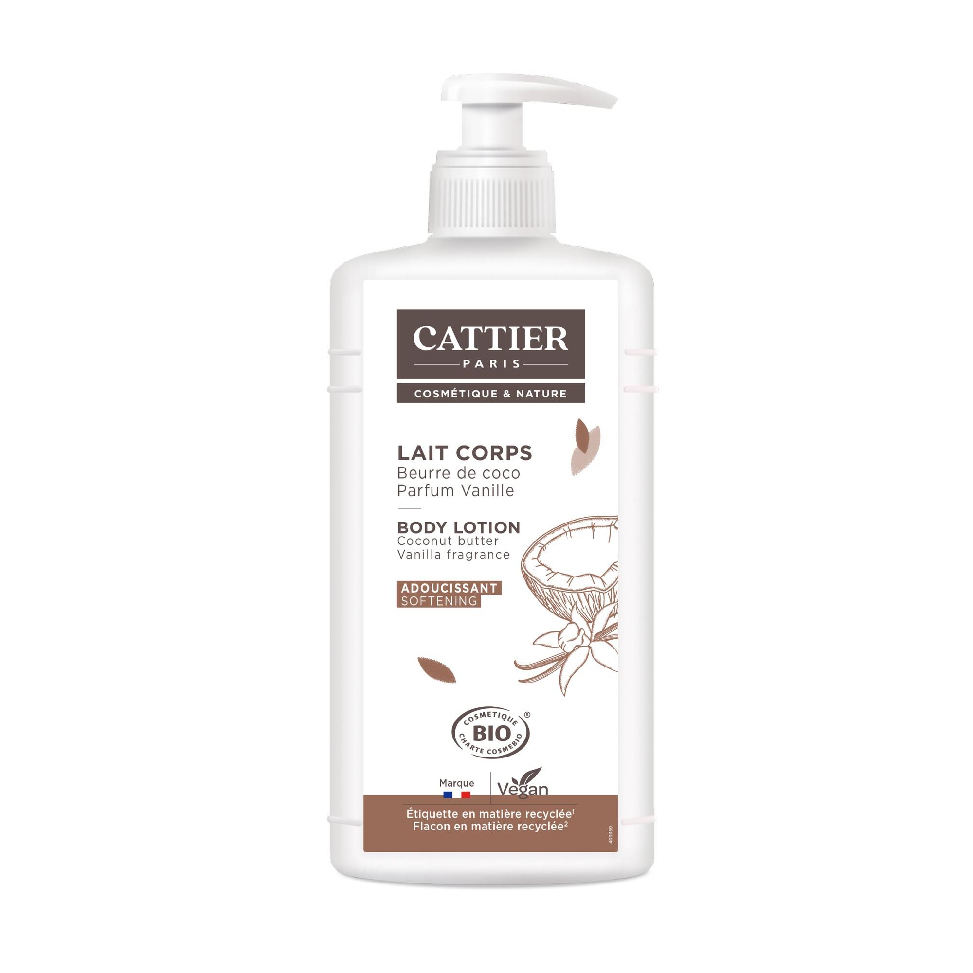 Lait corps Adoucissant Beurre de coco - Parfum Vanille Ylang-Ylang - 500ml