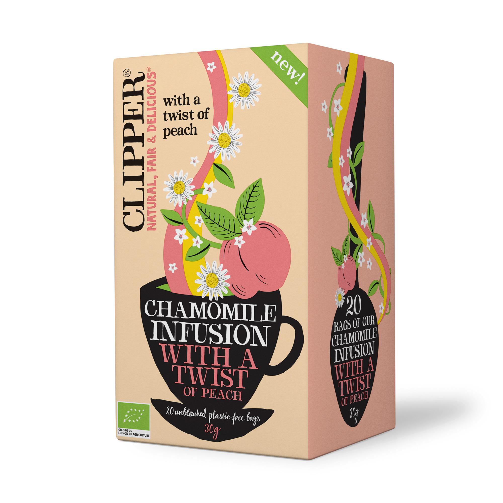 Infusion Bio Camomille & Peche