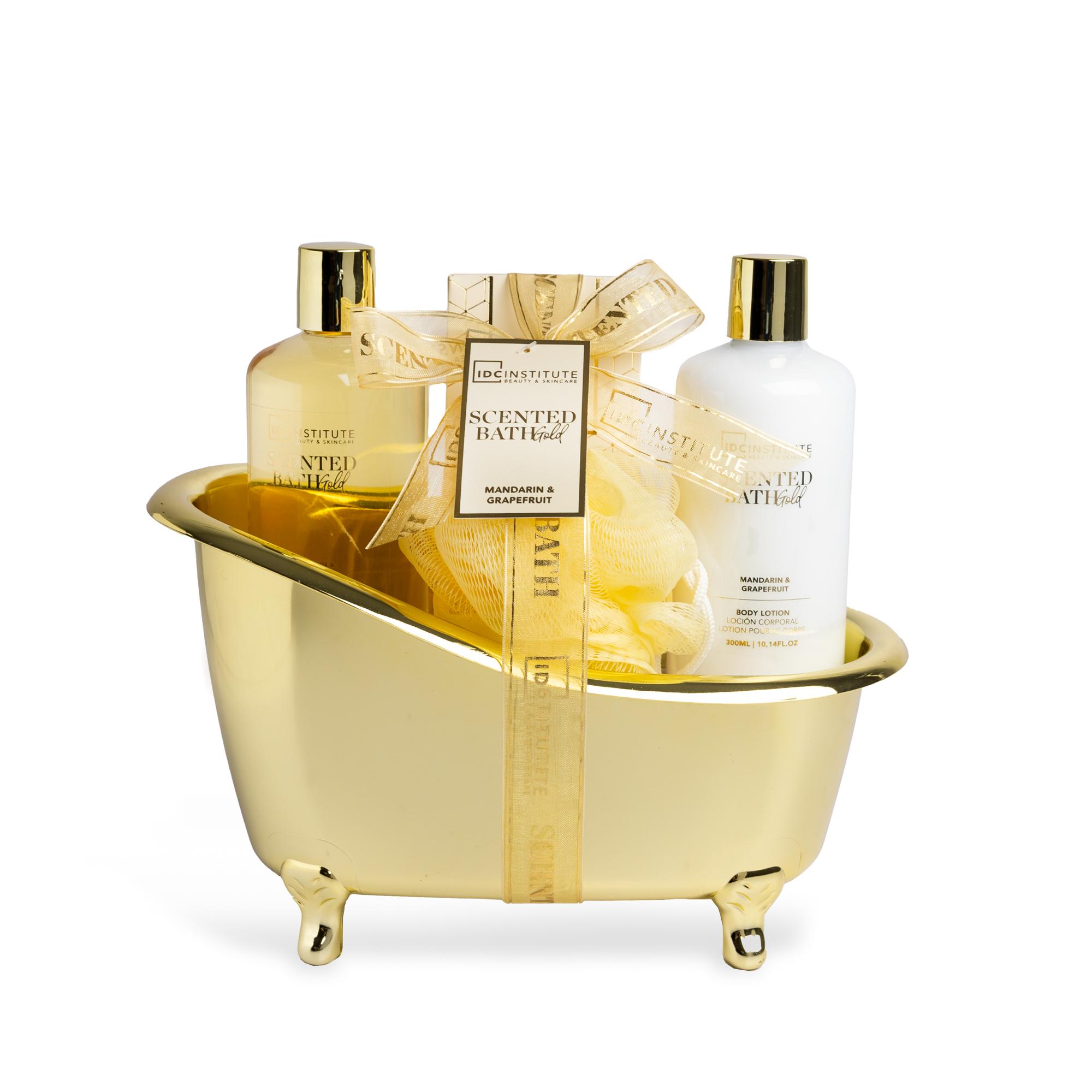 Bain parfumé or 4 pièces baignoire