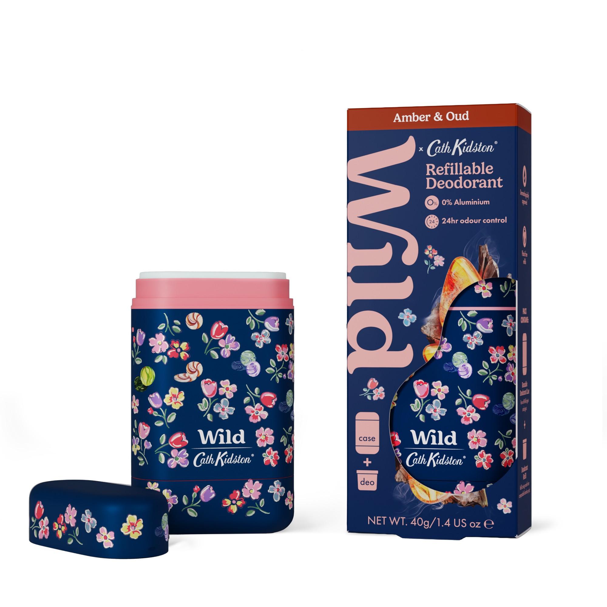 Étui Cath Kidston Marble Ditsy + Recharge Noix de Coco Vanille - 40g