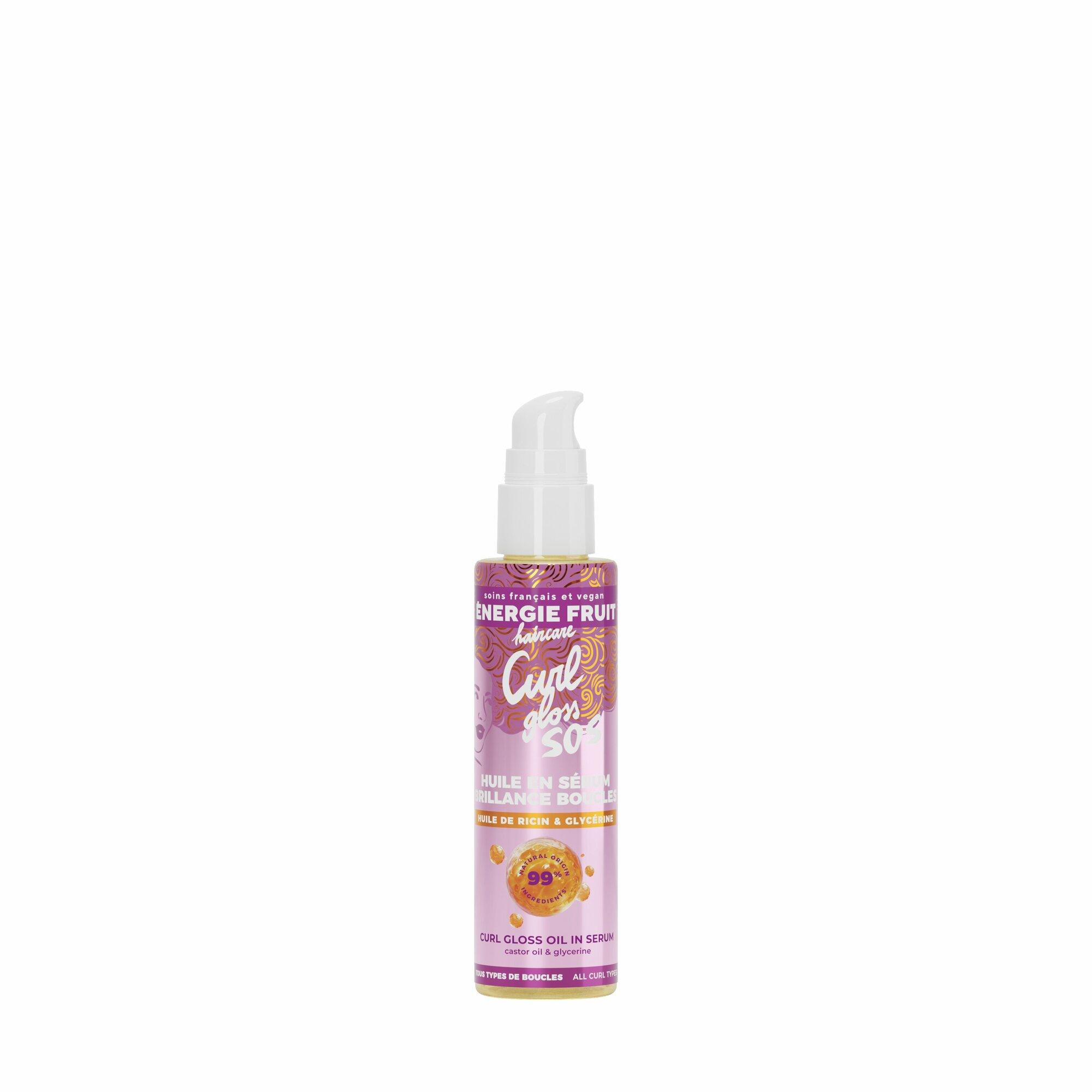 Huile En Serum Capillaire - Sos Curl Gloss - Cheveux Boucles