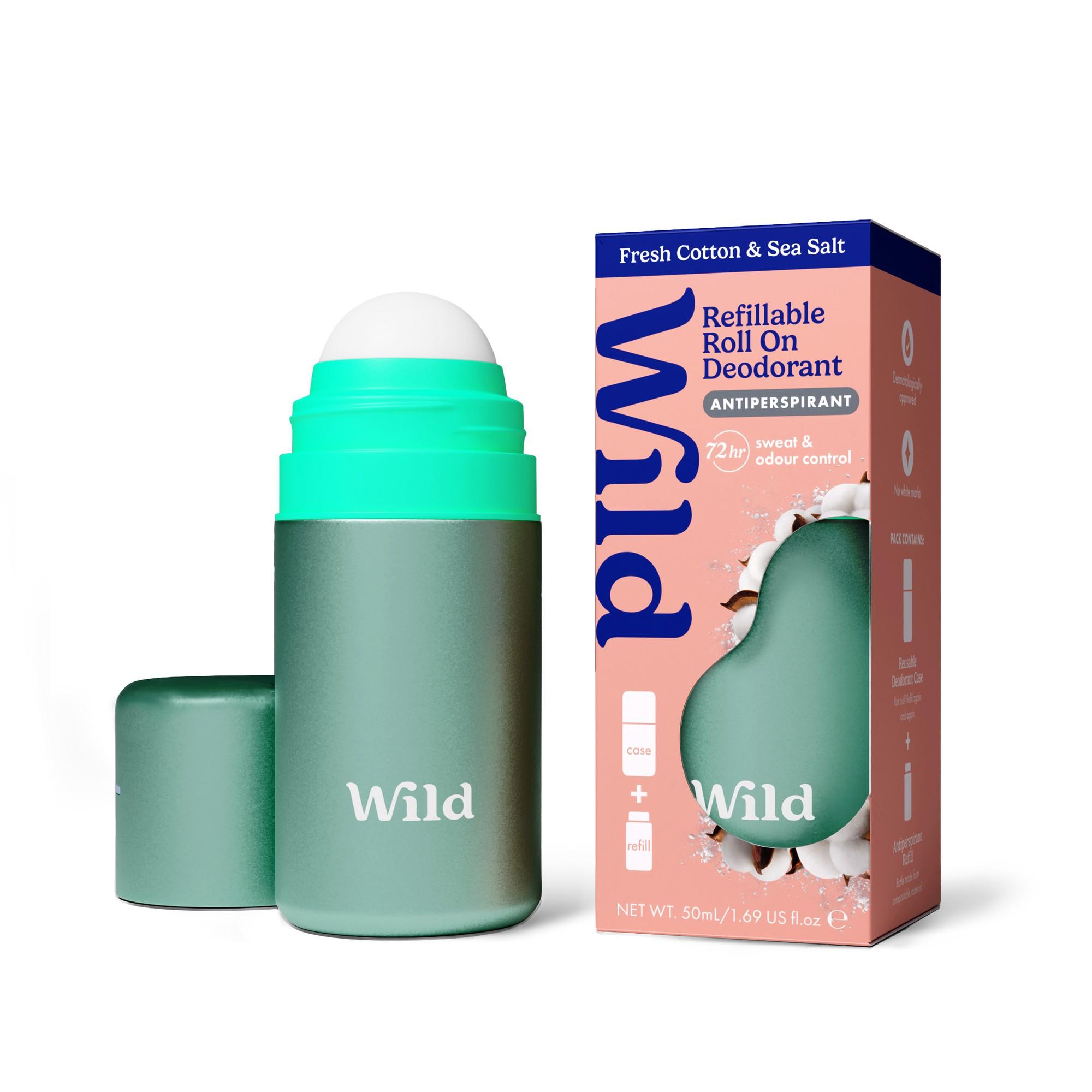 Roll On Antitranspirant Aqua + Coton Frais - 50ml