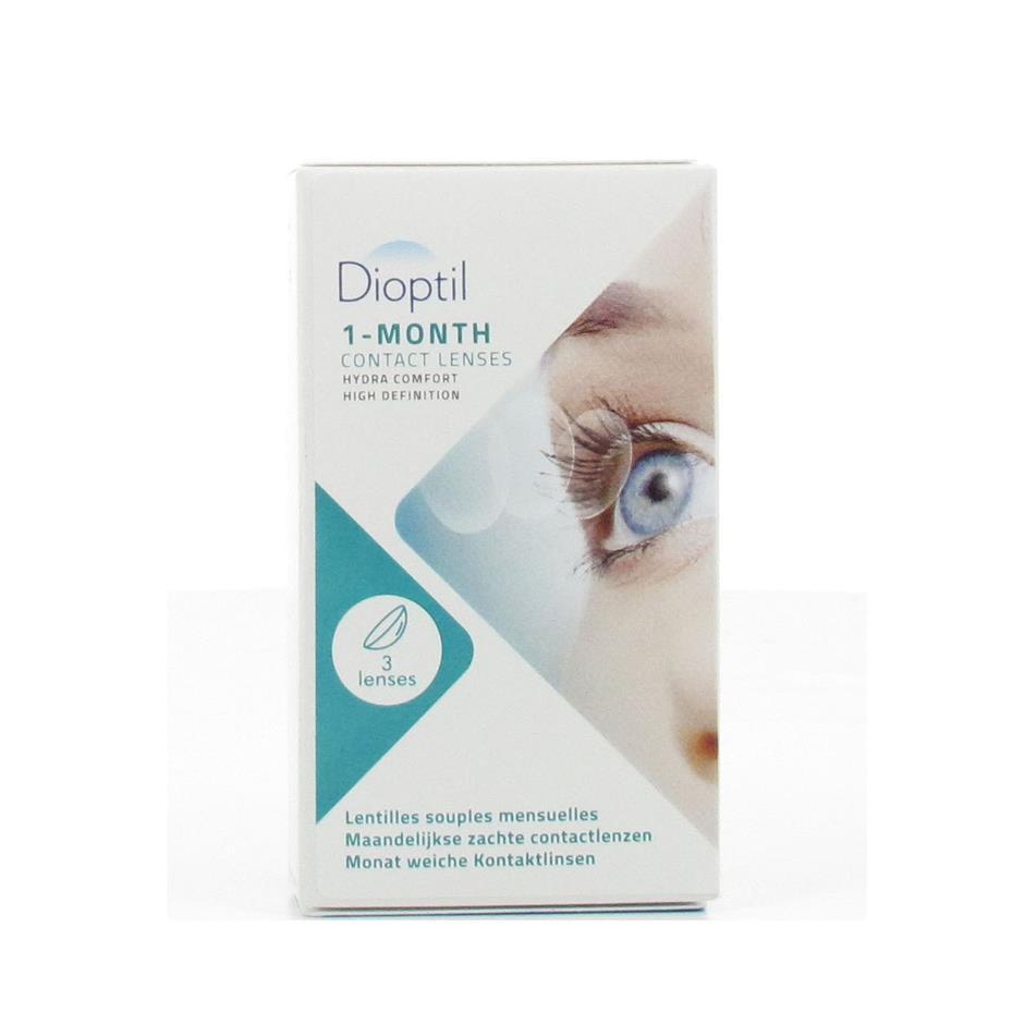 Lentilles souples mensuelles