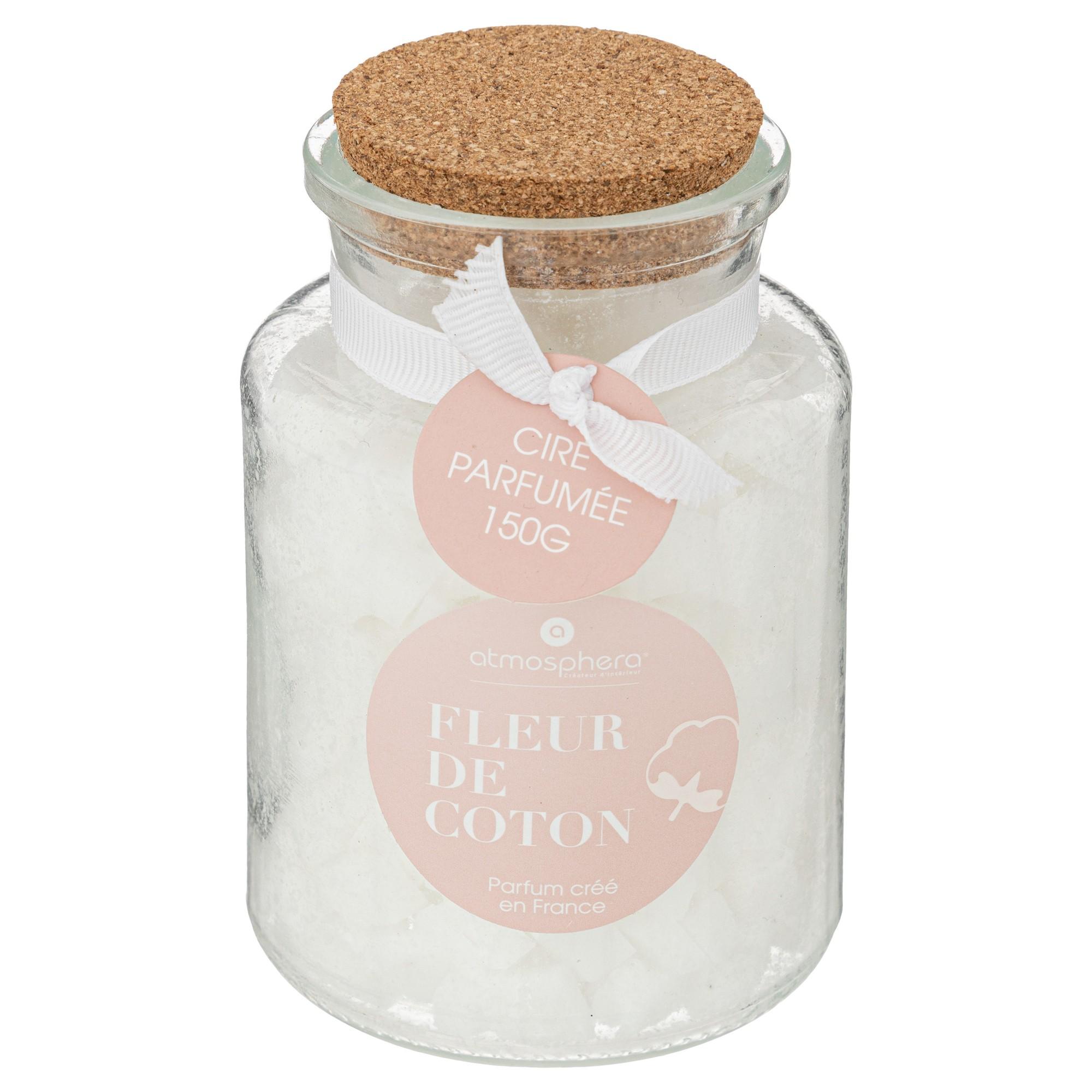Izor Cire Parfumée Fleur de Coton – 150 g