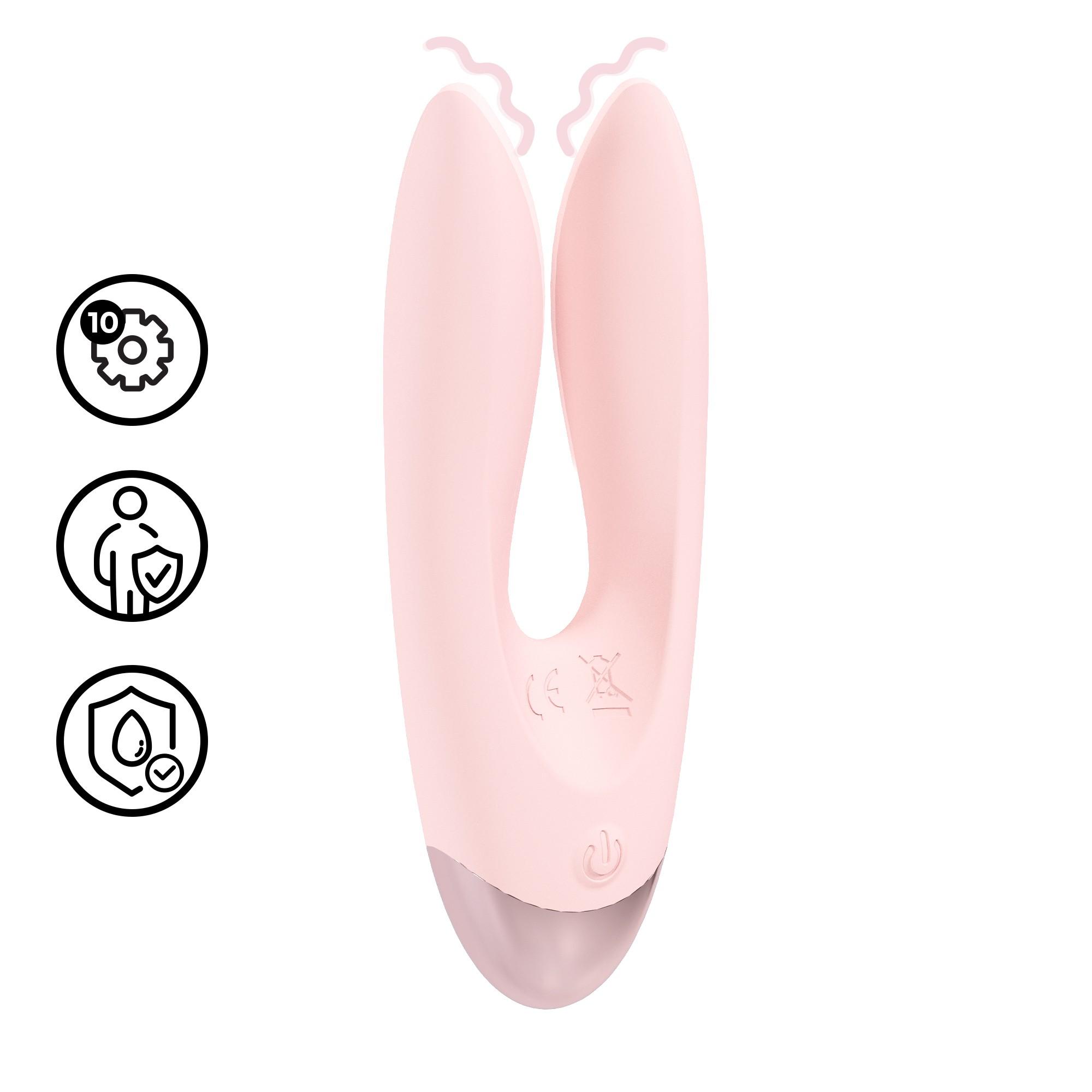 Amour Vibrator met dubbele motor