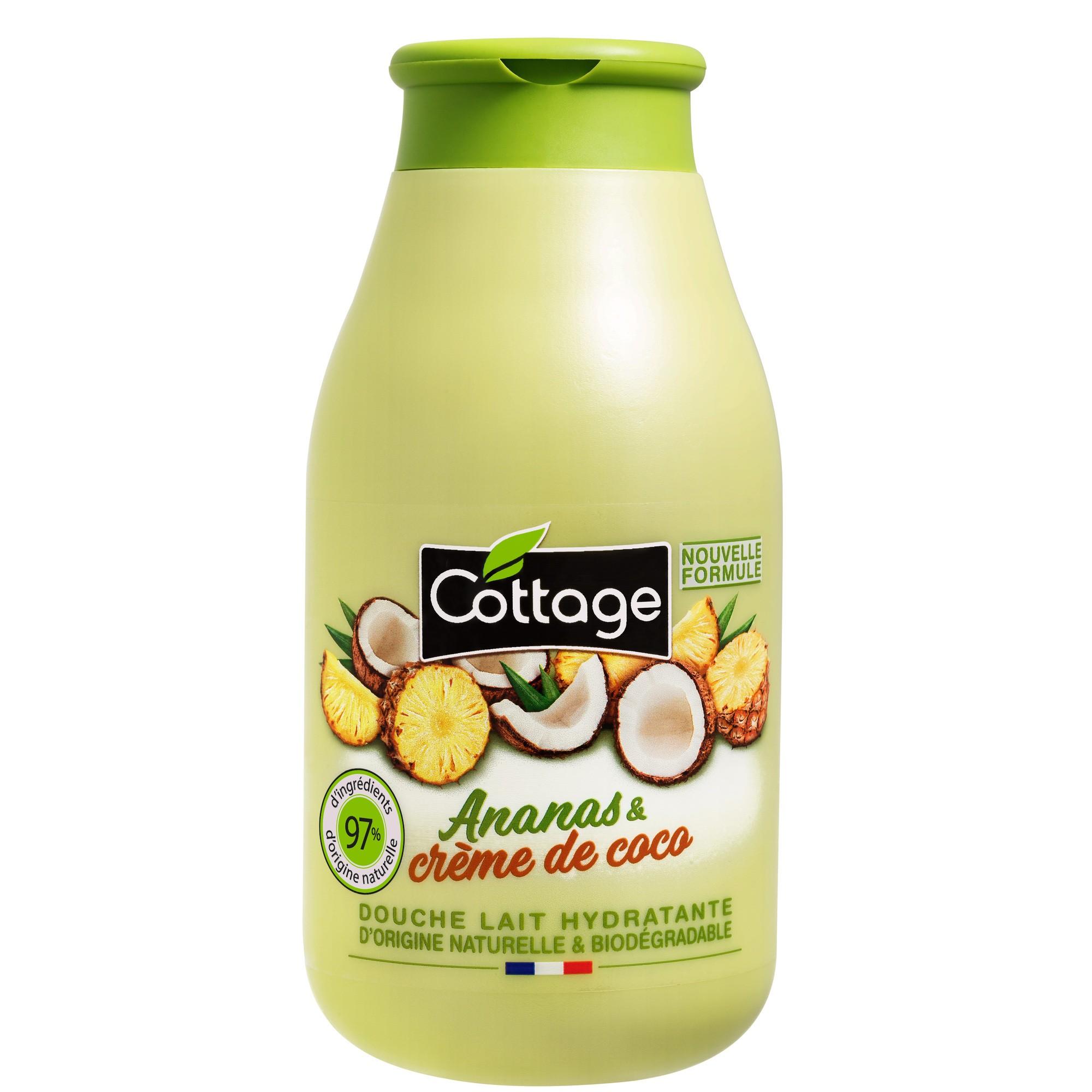 Douche Lait Hydratante Ananas & Crème de Coco