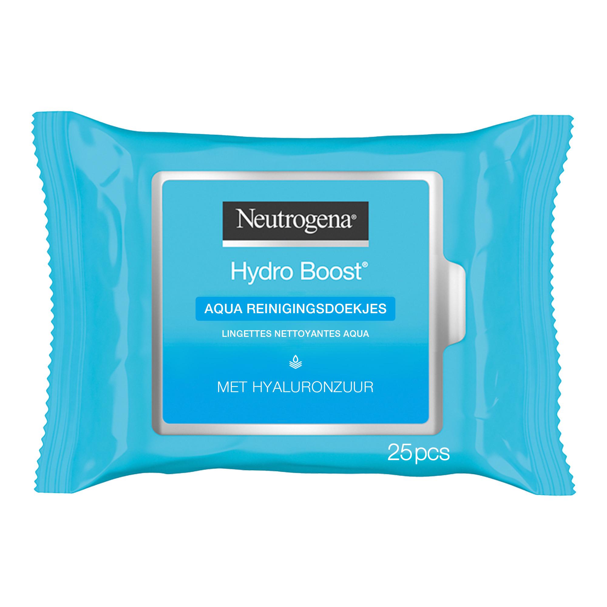 Hydro Boost Lingettes Nettoyantes Aqua - 25 pièces