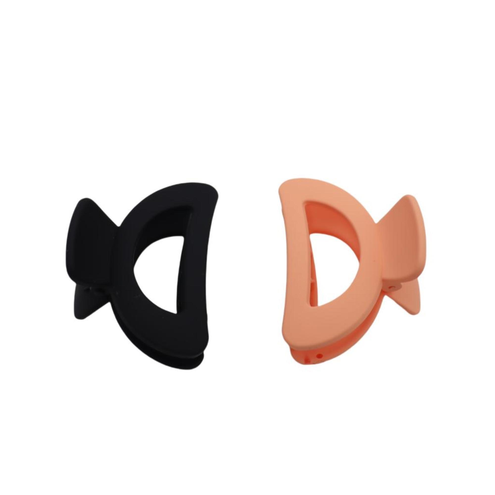 Pince Crabe Noir/Orange Mat (Lot de 2)