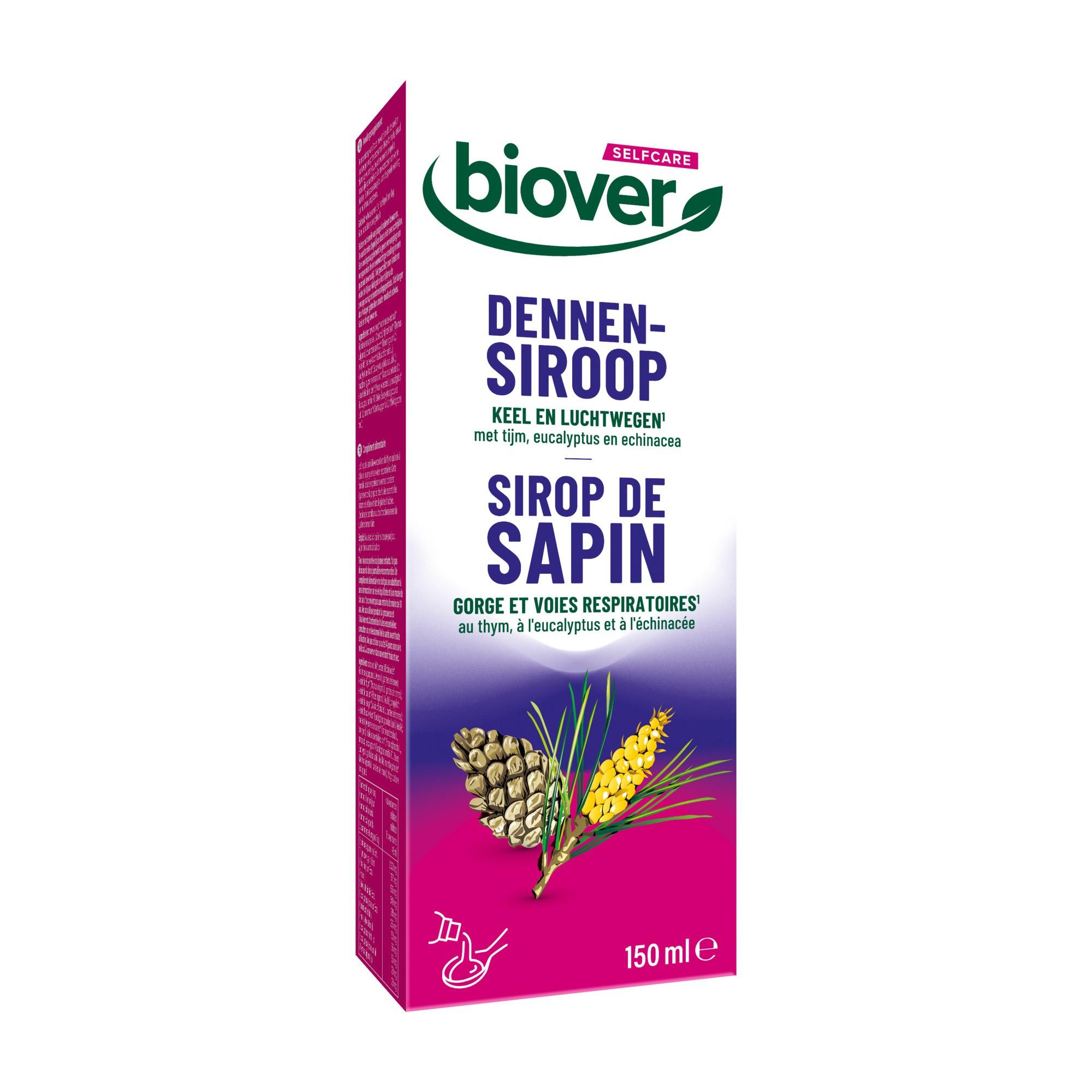 Sirop de sapin – Gorge et voies respiratoires – 150 ml