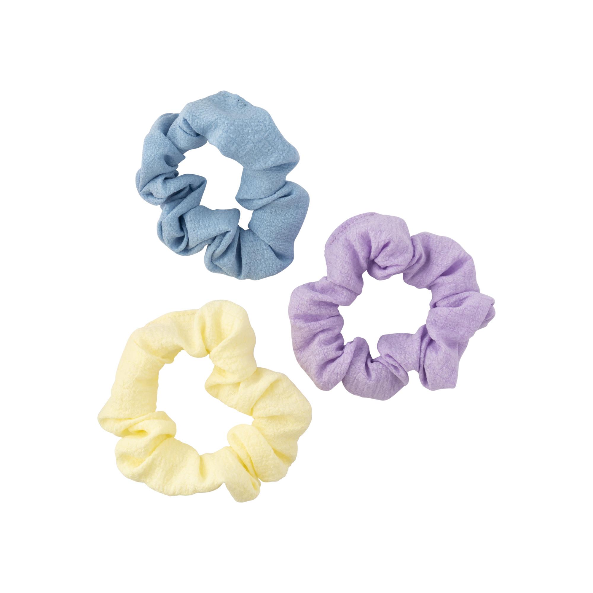 Lot de 3 Chouchous Pastel Multicolores