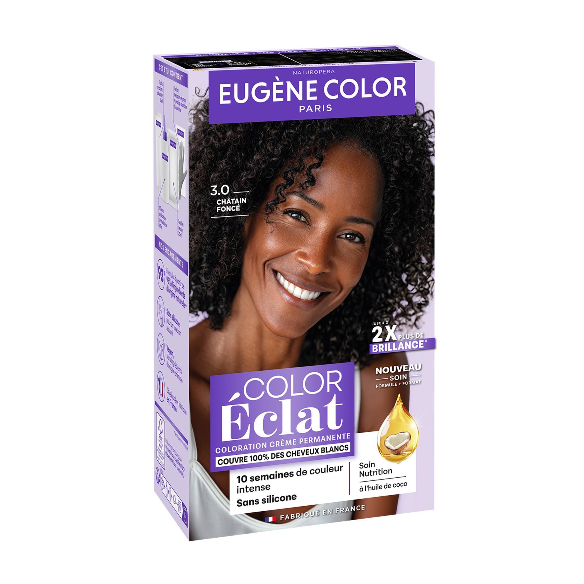 Color Eclat Coloration Crème Permanente 3.0 Châtain Foncé