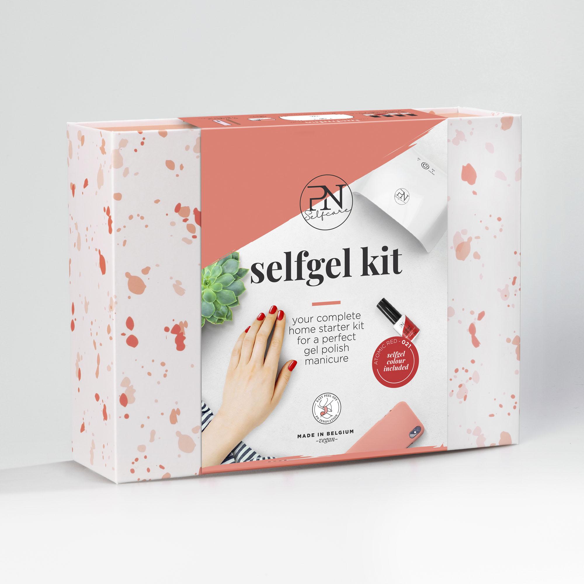 Kit vernis semi-permanent SelfGel Home Gel Polish
