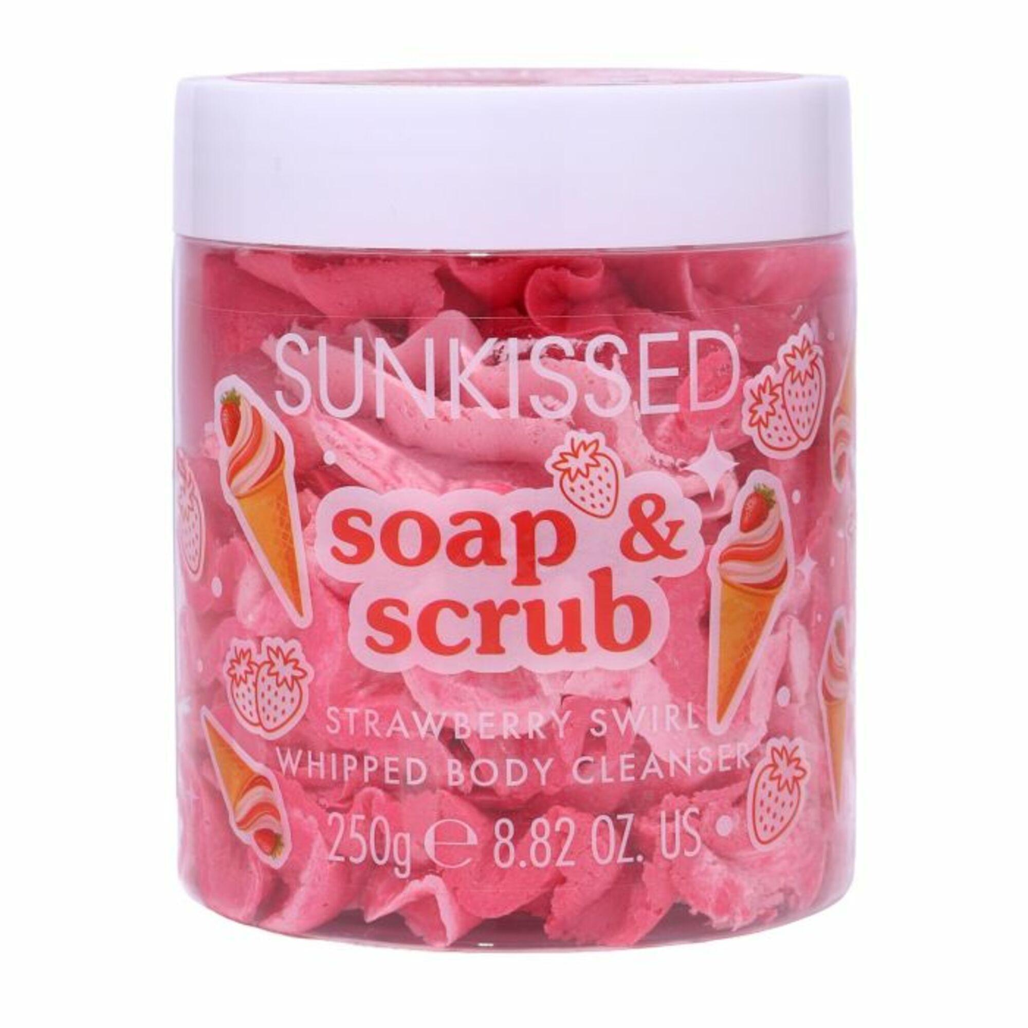 Savon Gommant Fouetté Fraise