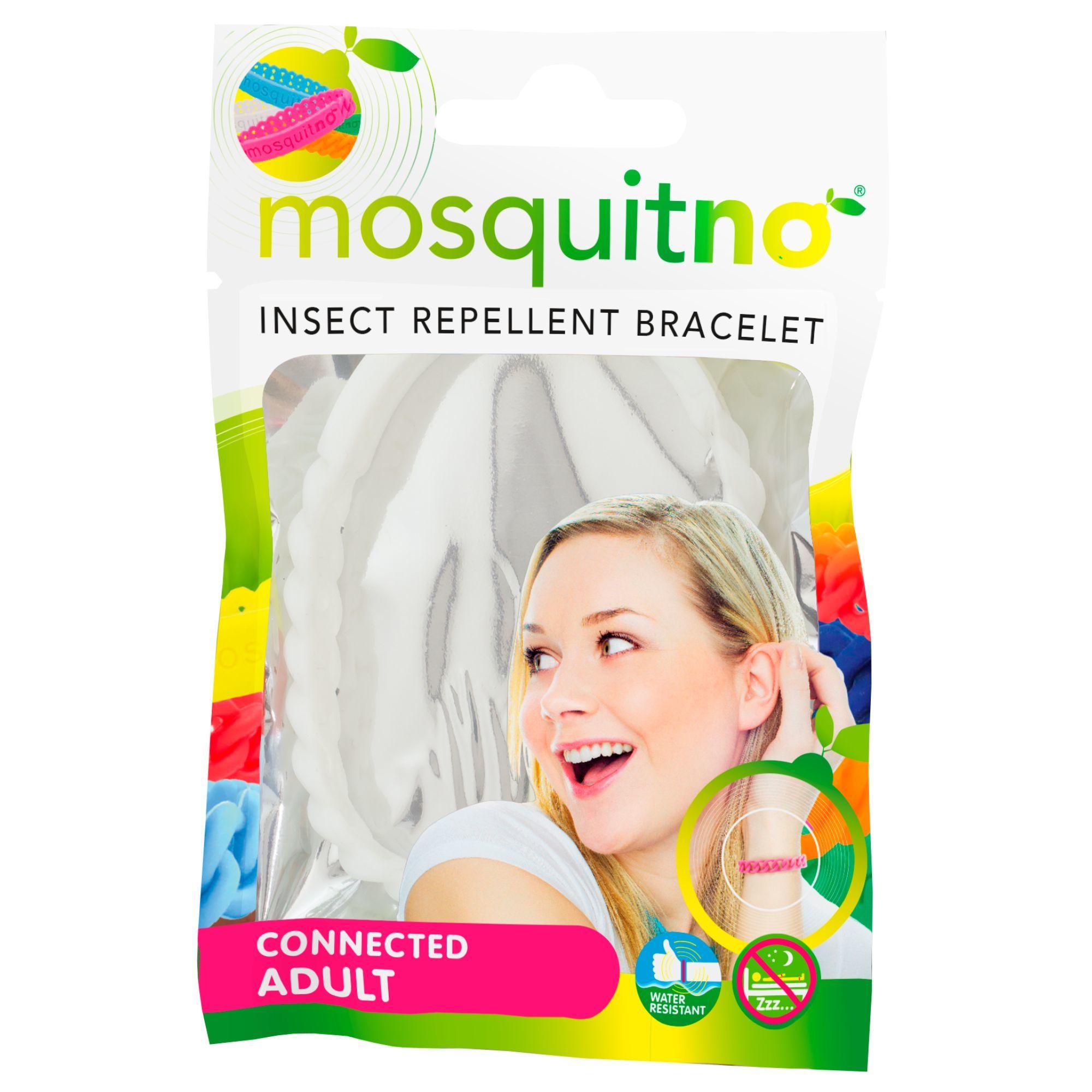 Mosquitno insectenwerende armband aangesloten volwassen citriodiol