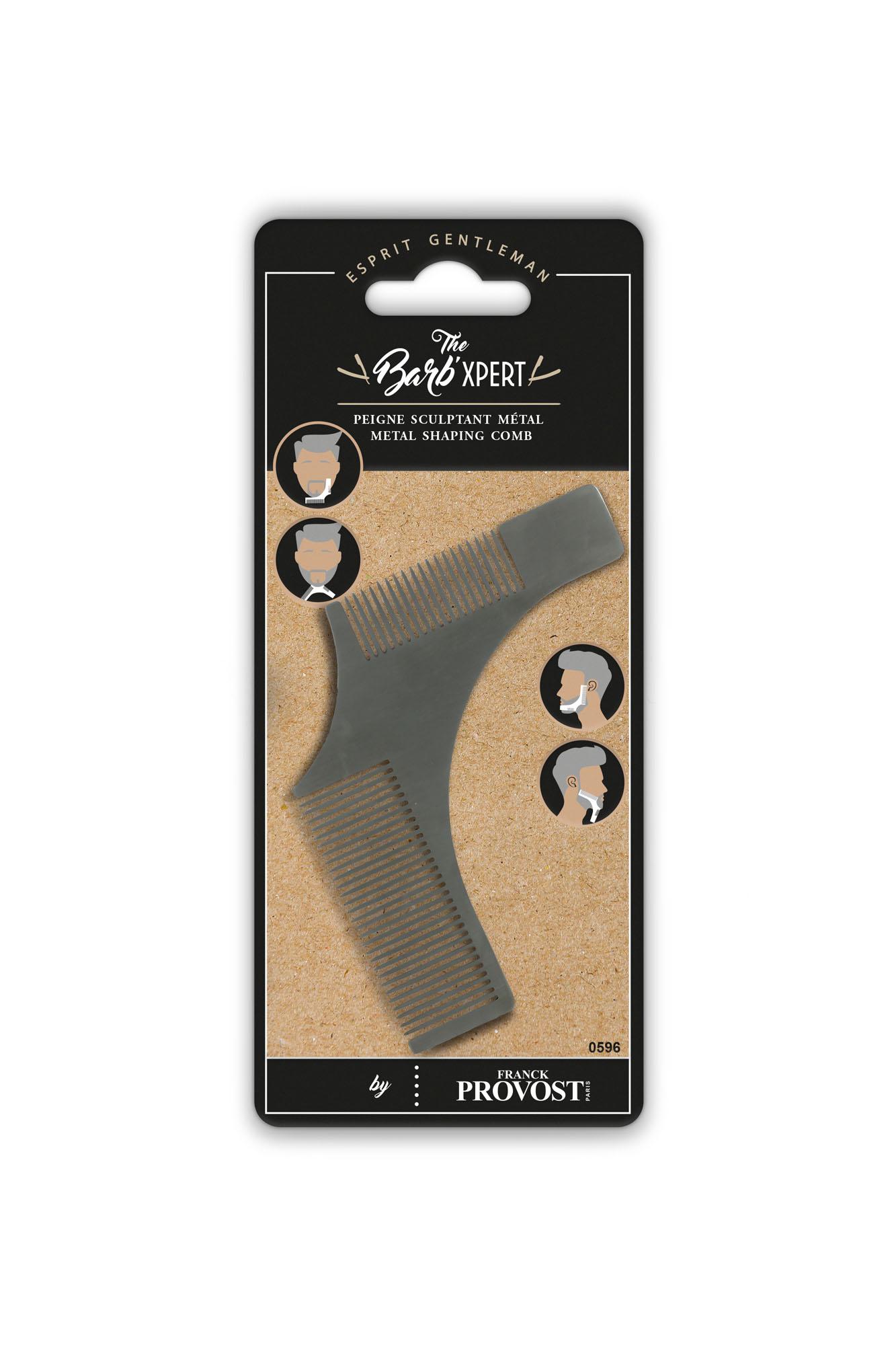 The Barb'Xpert Peigne sculptant métal