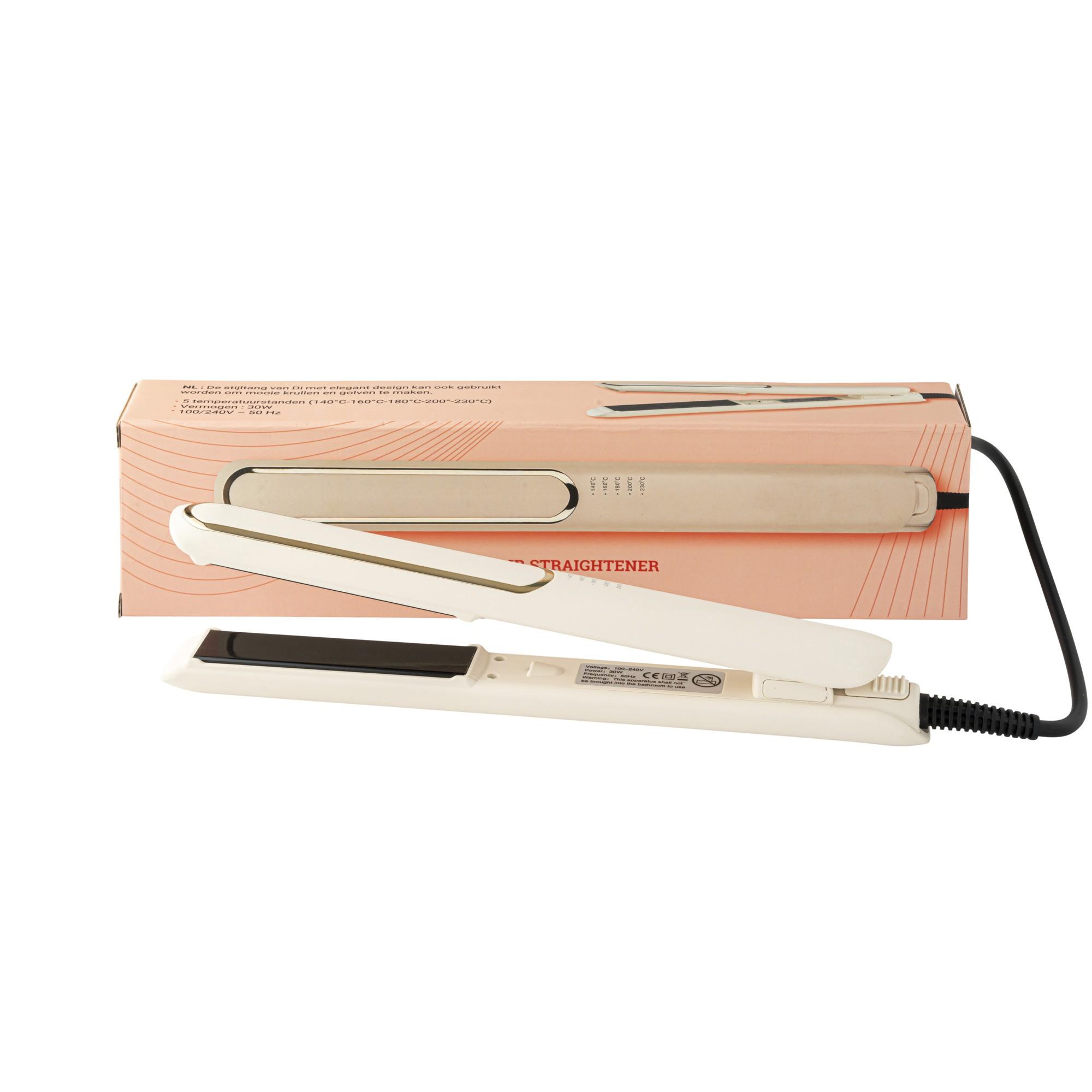 Haarstijltang Witte crème