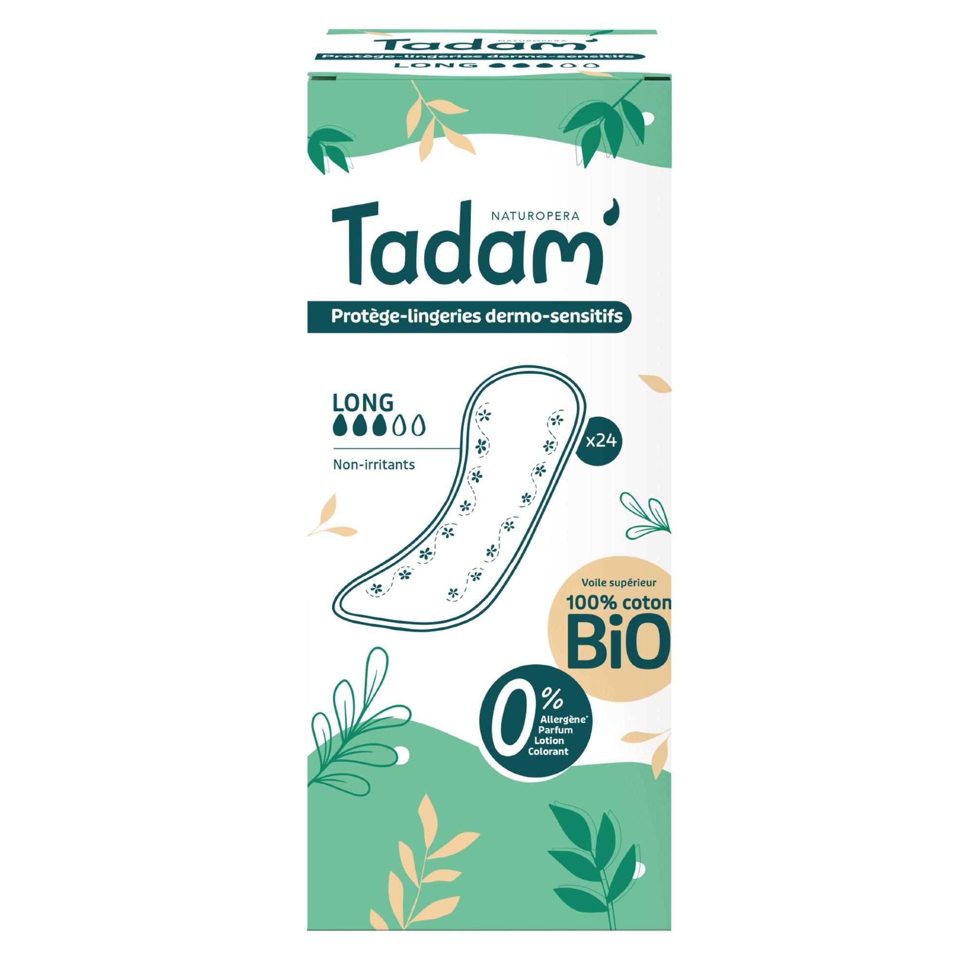 Protège-Lingerie Dermo-Sensitif Écologique Long - 24 Pièces