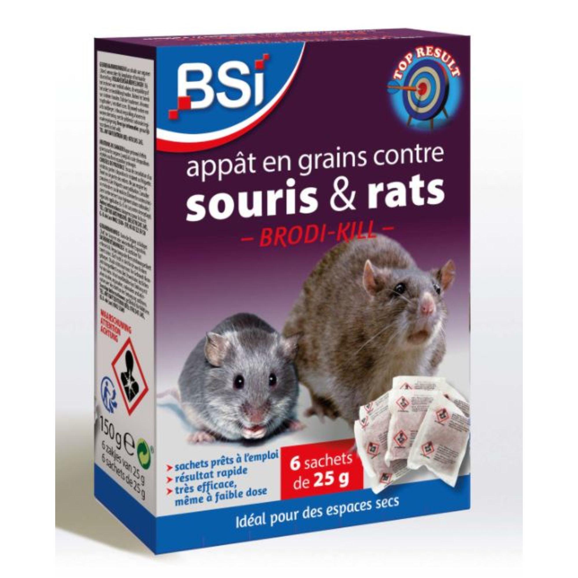 Brodi-Kill Appât en grains contre souris & rats
