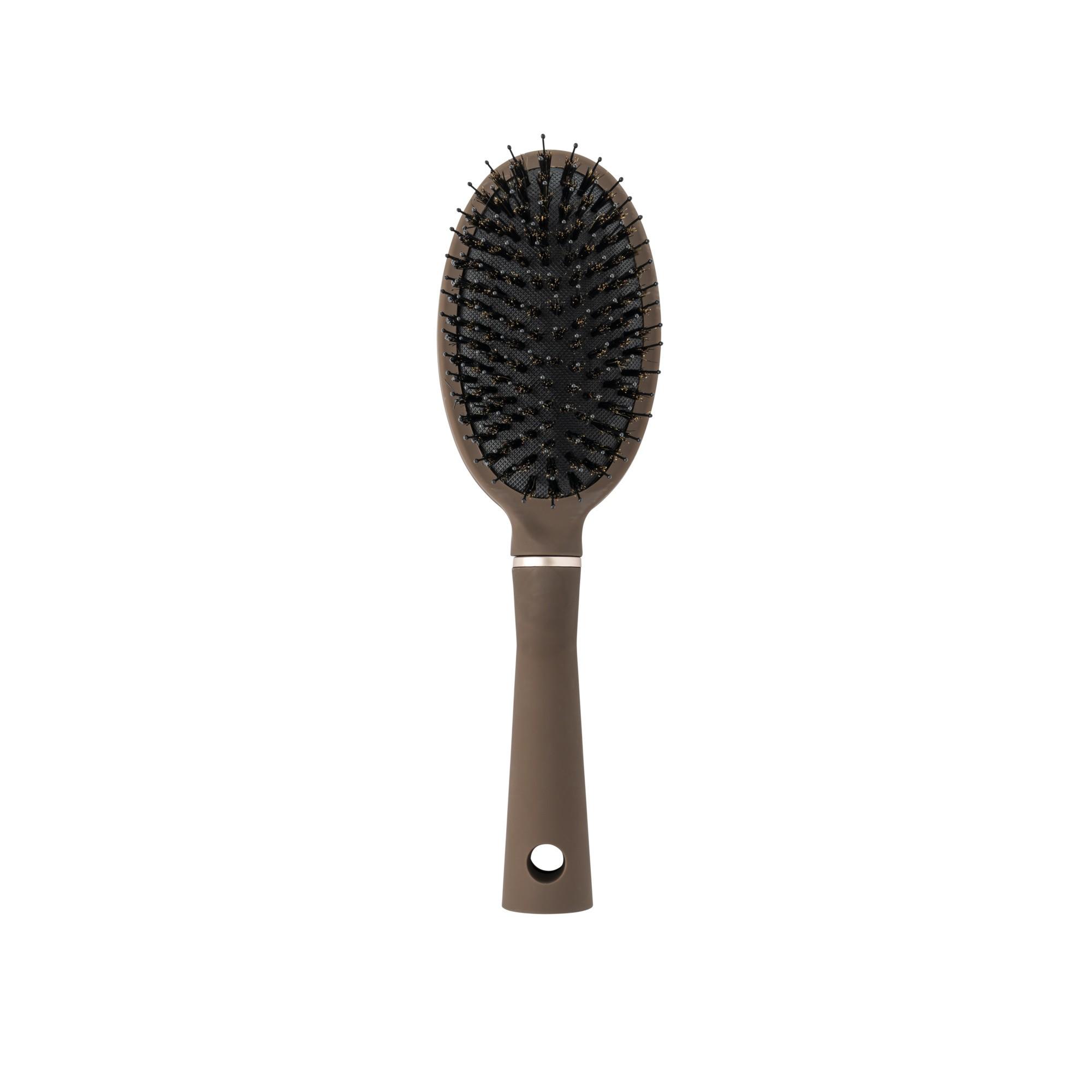 Brosse à cheveux nylon+sanglier