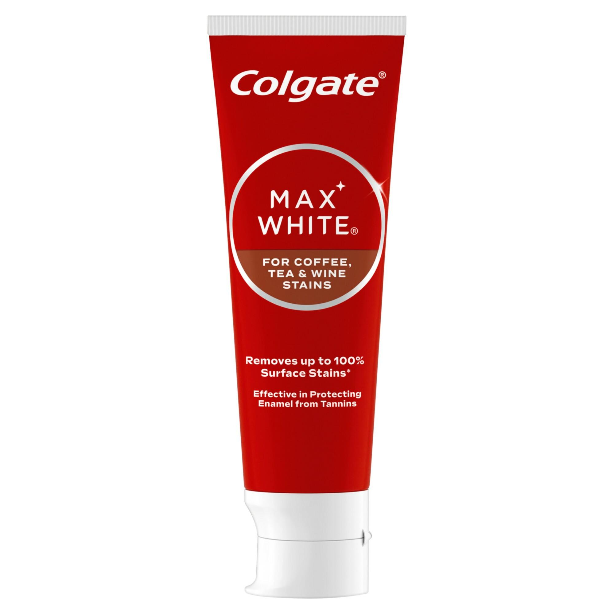 Max White For Coffee, Tea & Wine Tandpasta
