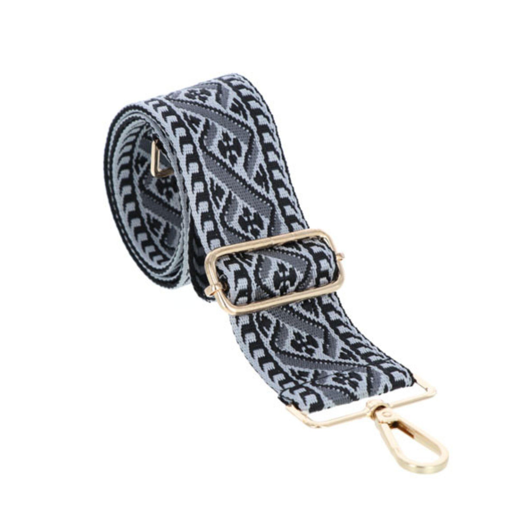 Sangle de Sac Tyrol Gris/Noir