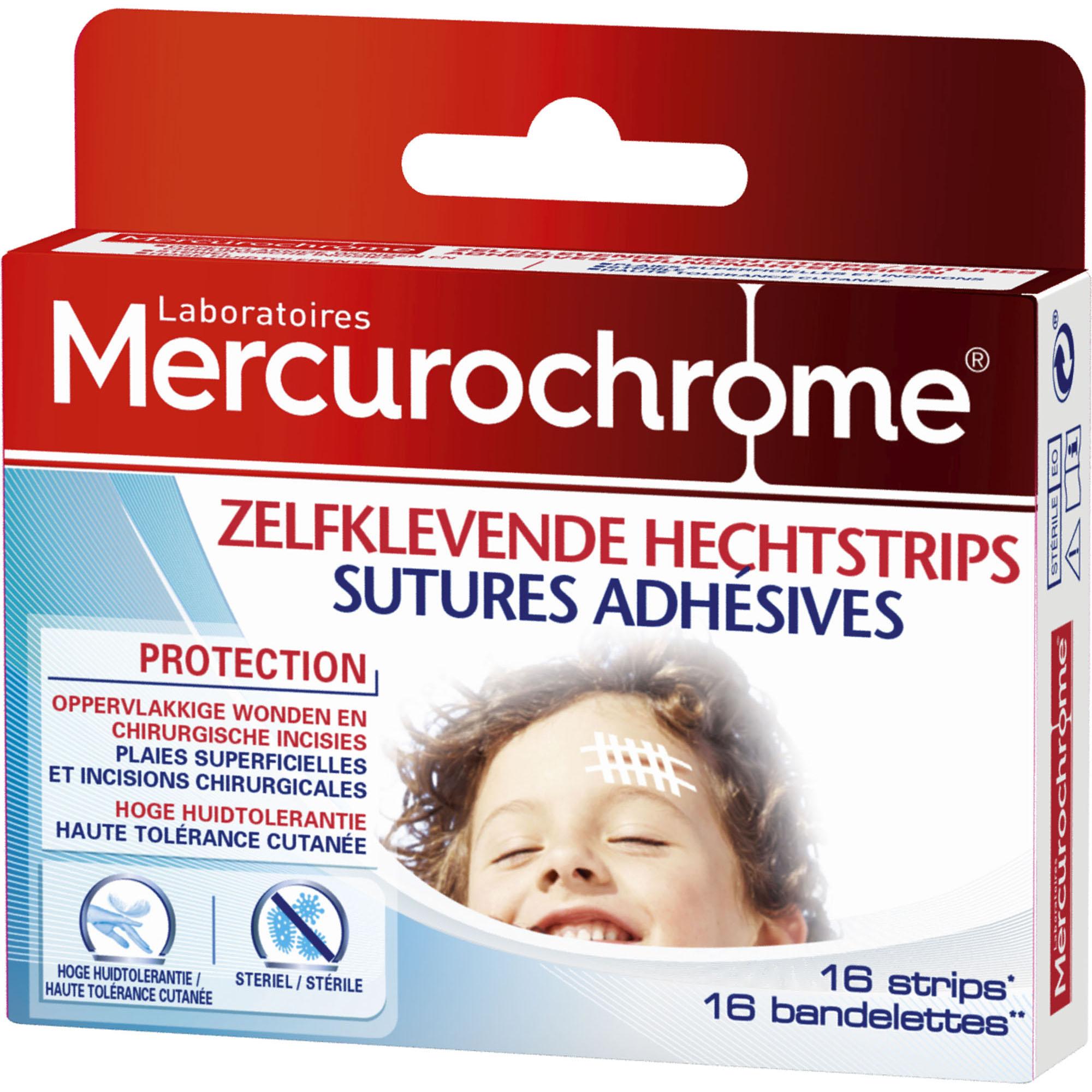 Sutures adhésives - 16 bandelettes