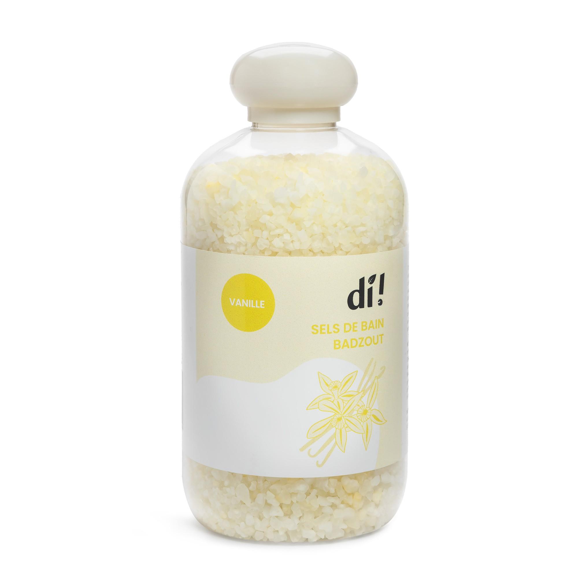 Sel de bain parfumé à la vanille 600g
