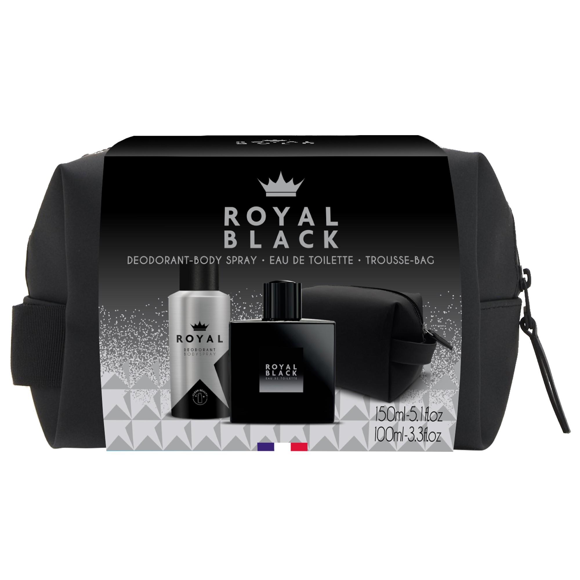 Black : EDT + DEO + Trousse de Toilette
