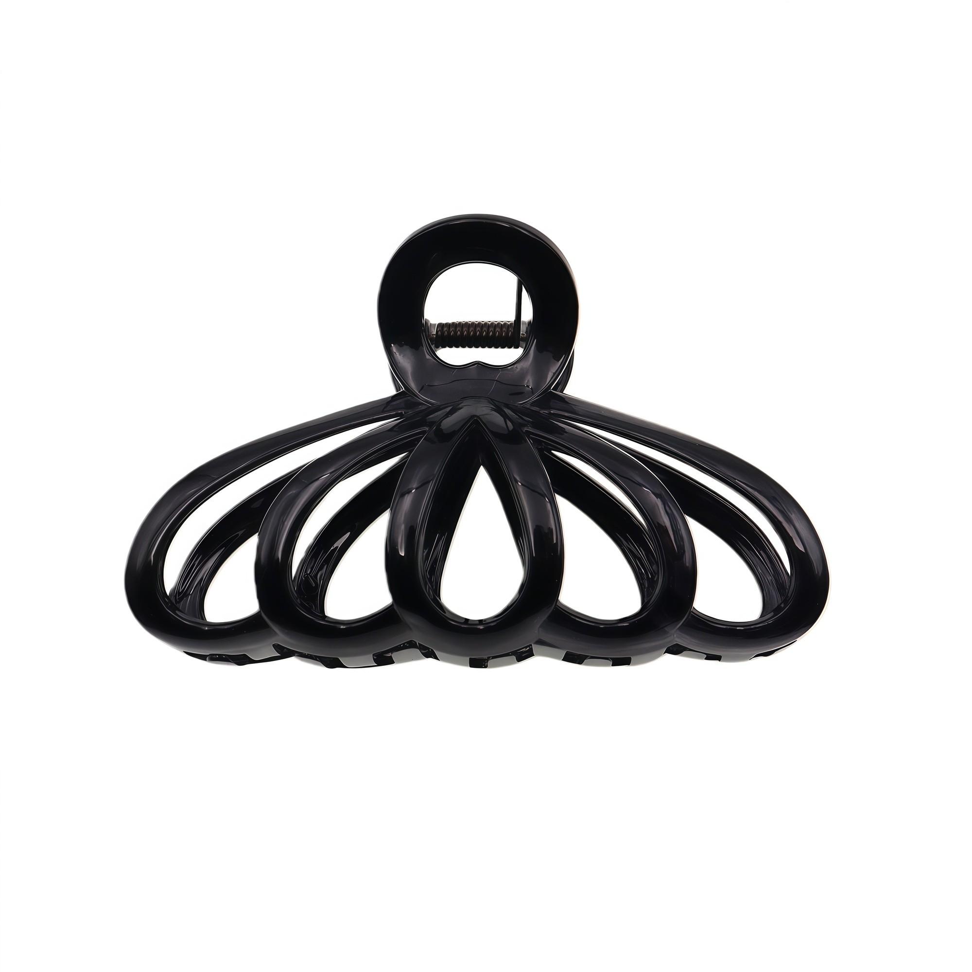 Pince large creuse noir 10,7 cm