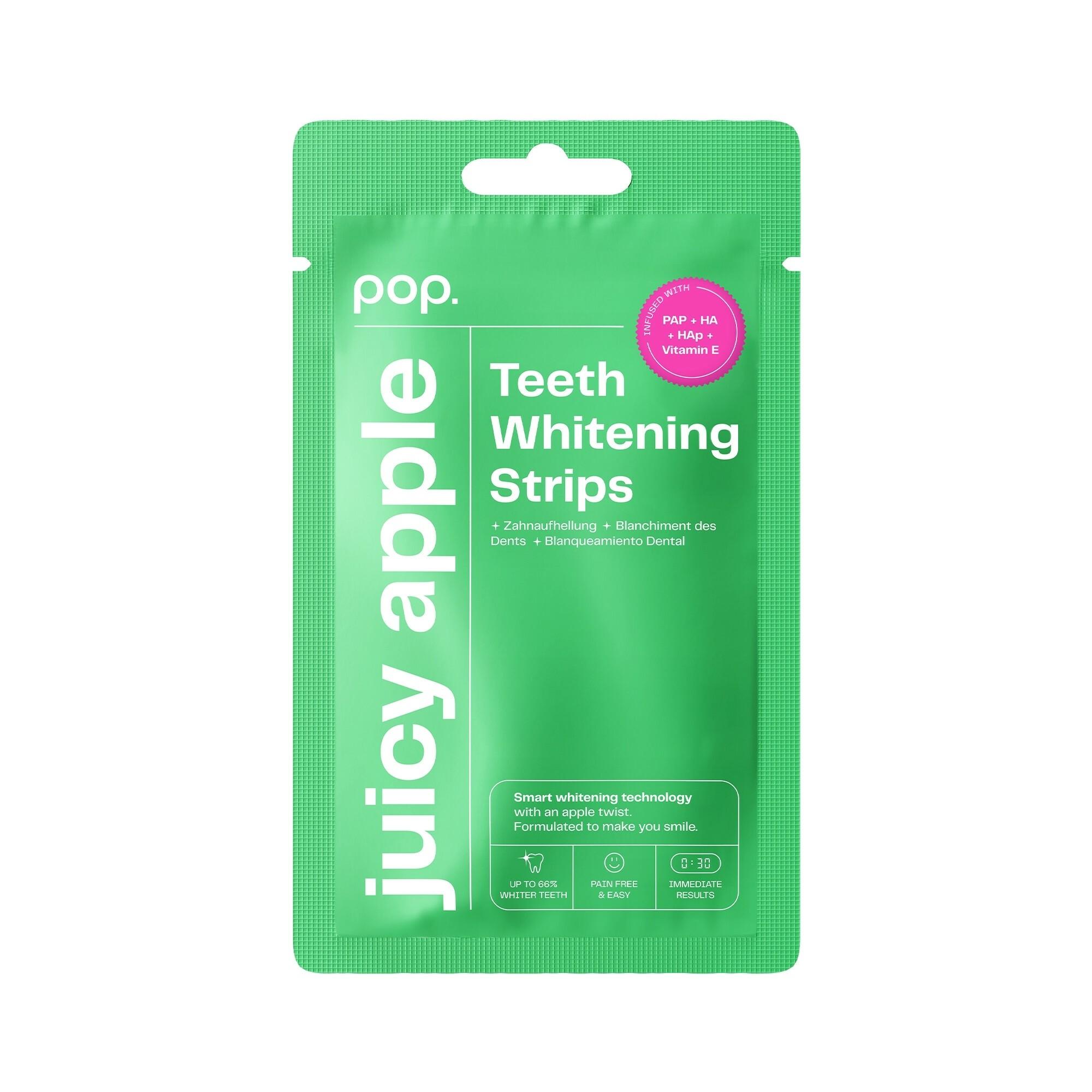 Pop Apple Bandes de Blanchiment Dentaire – Blanchiment au PAP
