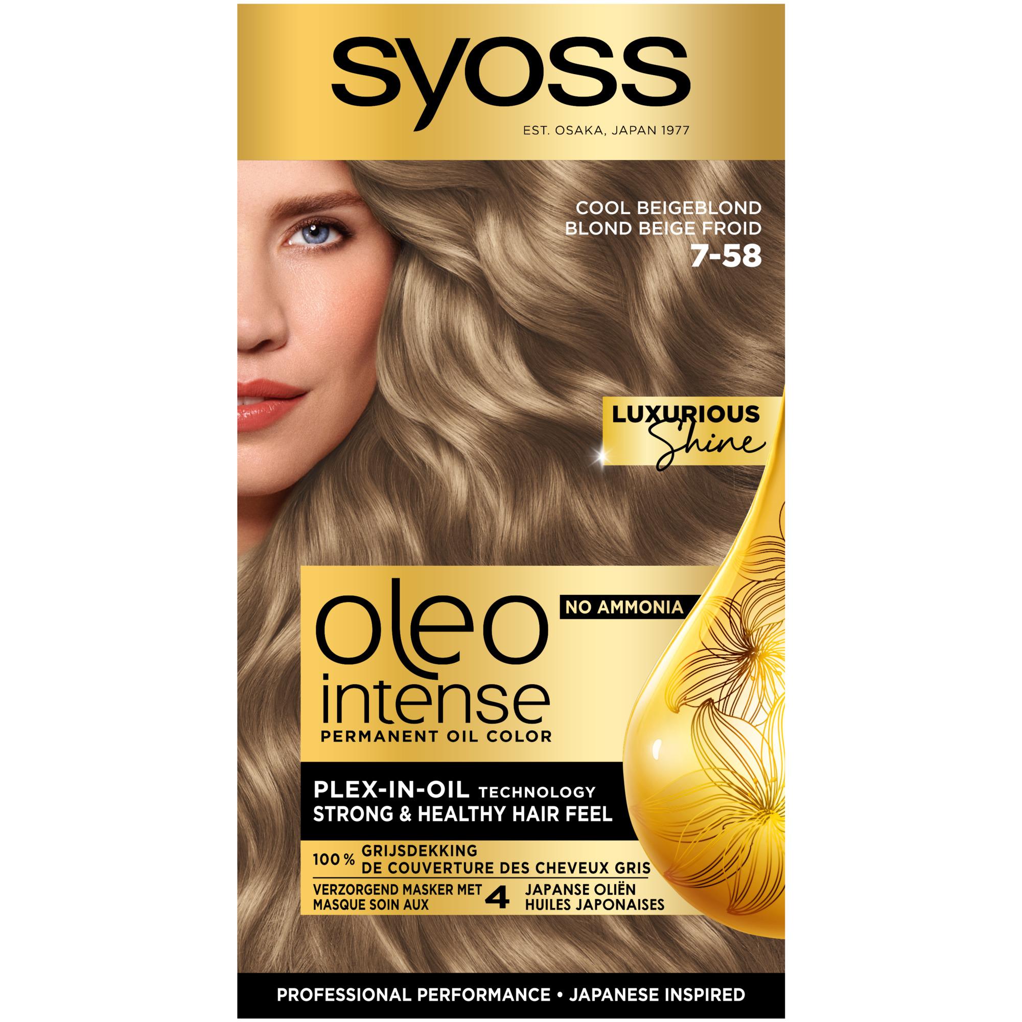 Oleo Intense 7-58 Cool Blond Beige Froid