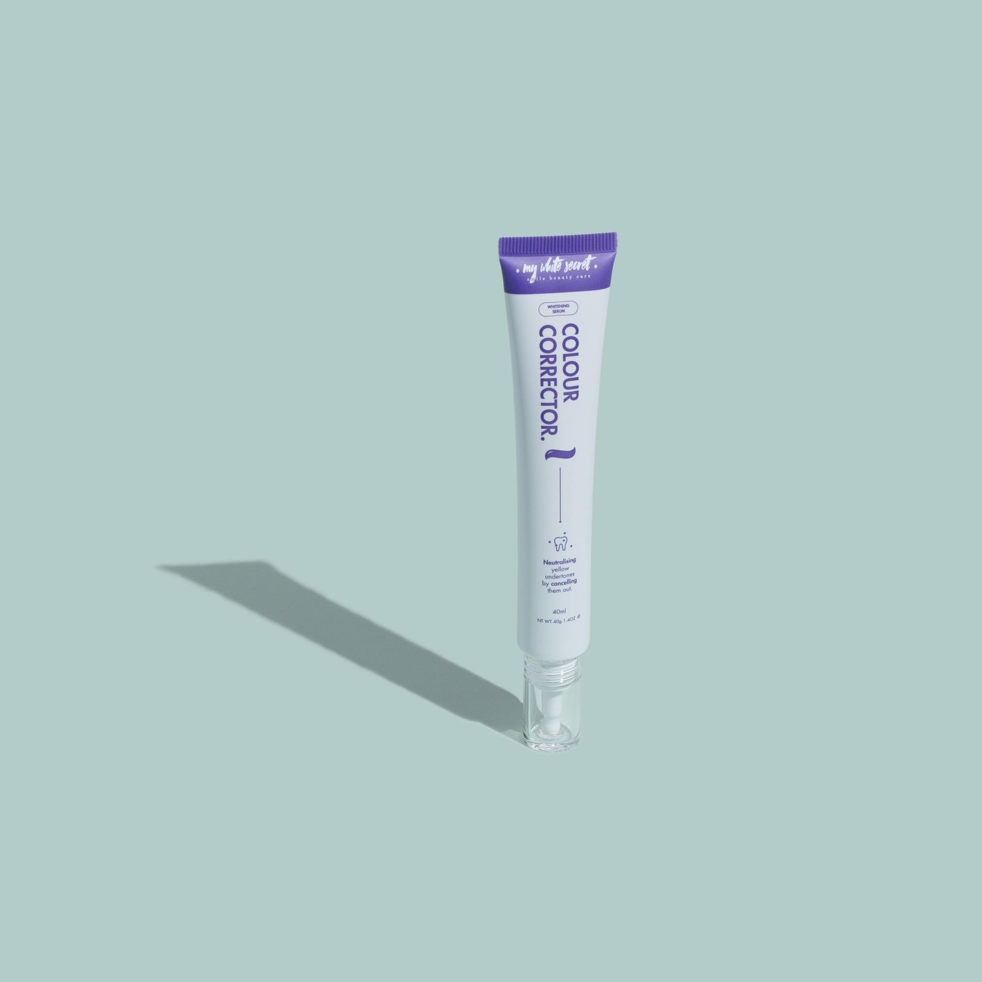 Dentifrice Blanchissant Mousse Menthe – 30g, Gel Correcteur De Couleur, Neuf
