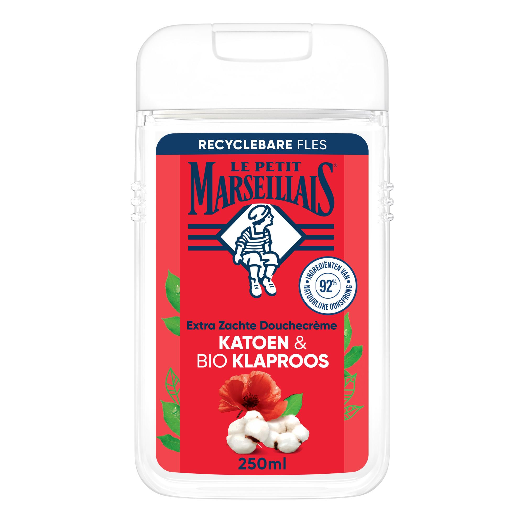 Crème de douche Lait de Coton & Coquelicot