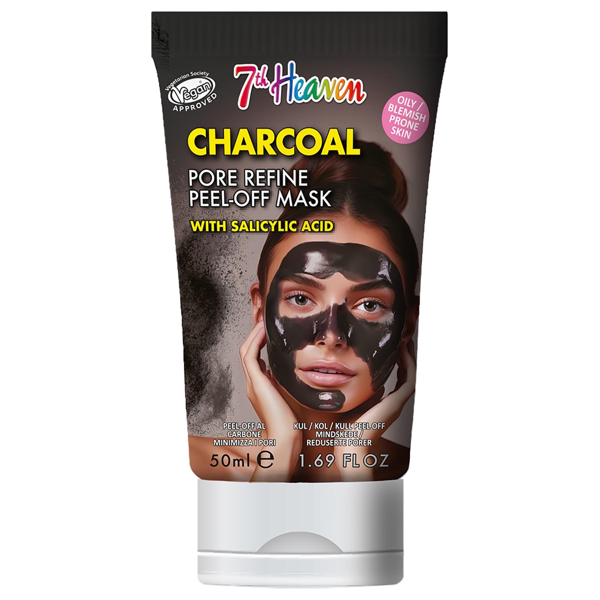 Masque Visage Peel-Off Au Charbon