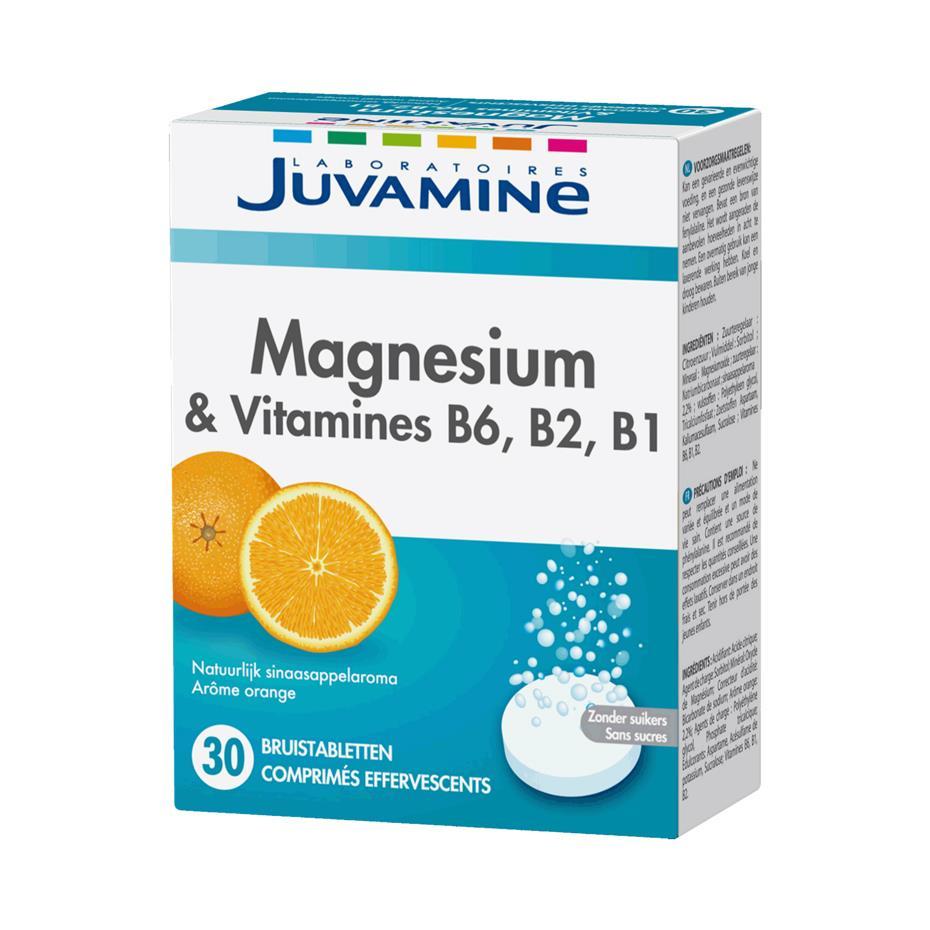 Magnésium + vitamines B6, B2, B1 - 30 comprimés effervescents
