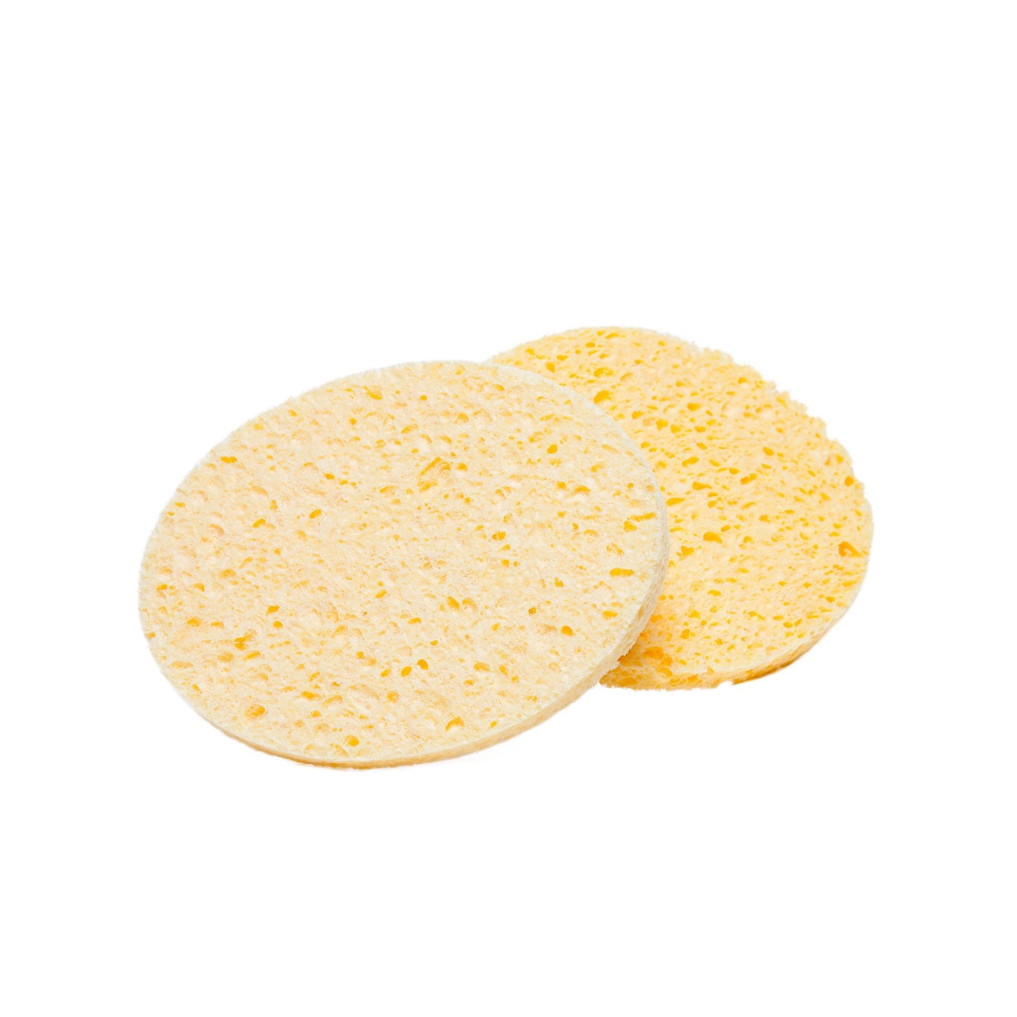 Éponge démaquillante ovale - 2 pièces